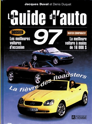 Couverture du livre de Le Guide de l'auto 1997 - papier format