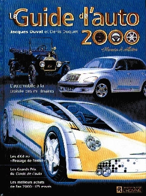 Couverture du livre de Le Guide de l'auto 2000 - papier format