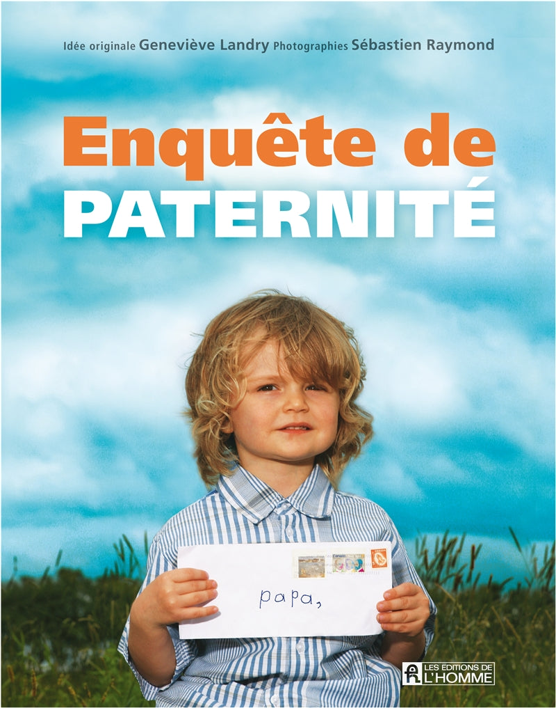 Couverture du livre de Enquête de paternité - papier format