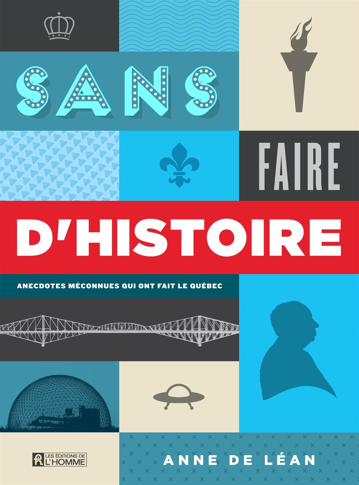 Couverture du livre de Sans faire d'histoire : anecdotes méconnues qui ont fait le Québec - papier format