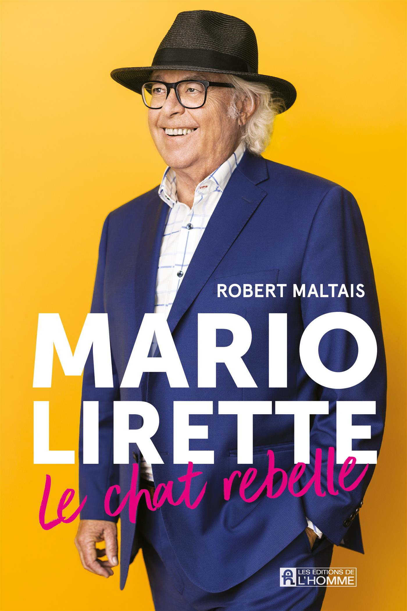 Couverture du livre de Mario Lirette, le chat rebelle - papier format