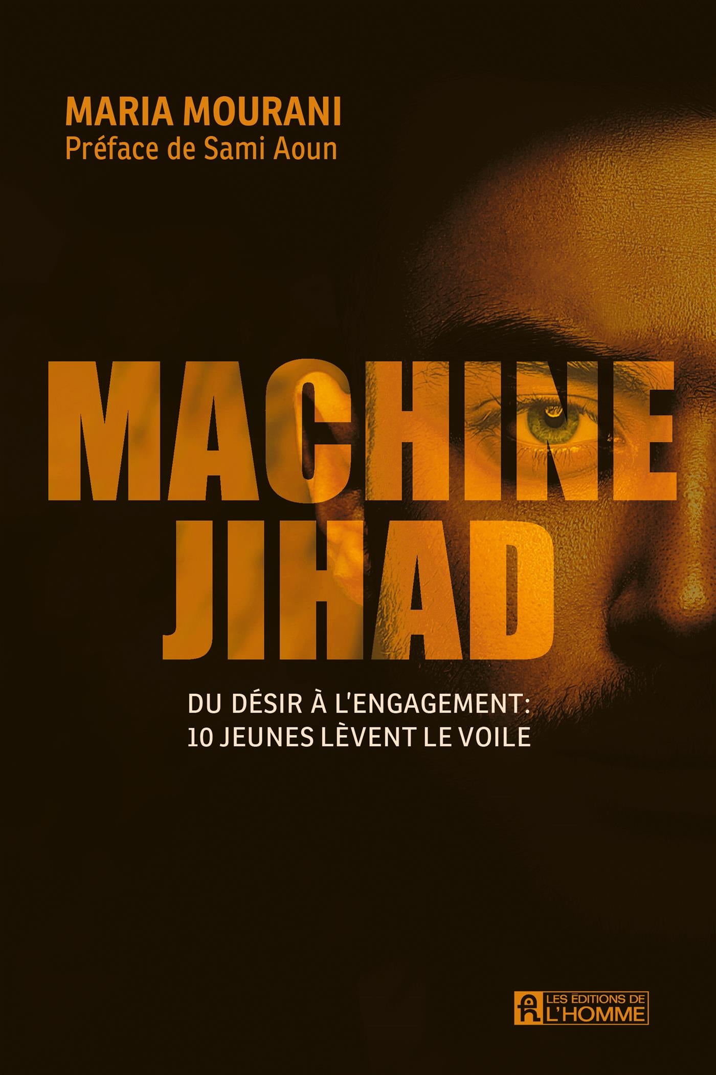 Couverture du livre de Machine Jihad - papier format