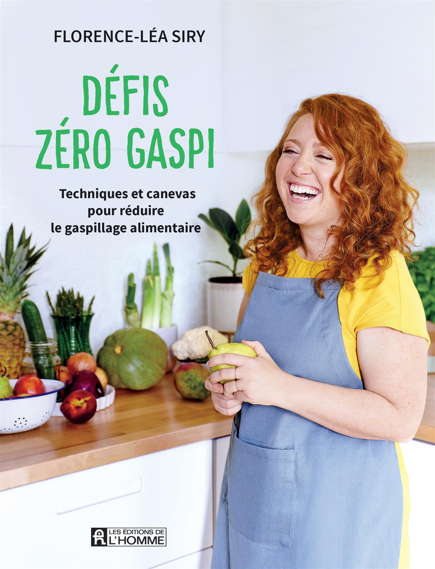 Couverture du livre de Défis zéro gaspi : Techniques et canevas pour réduire le gaspillage alimentaire - papier format
