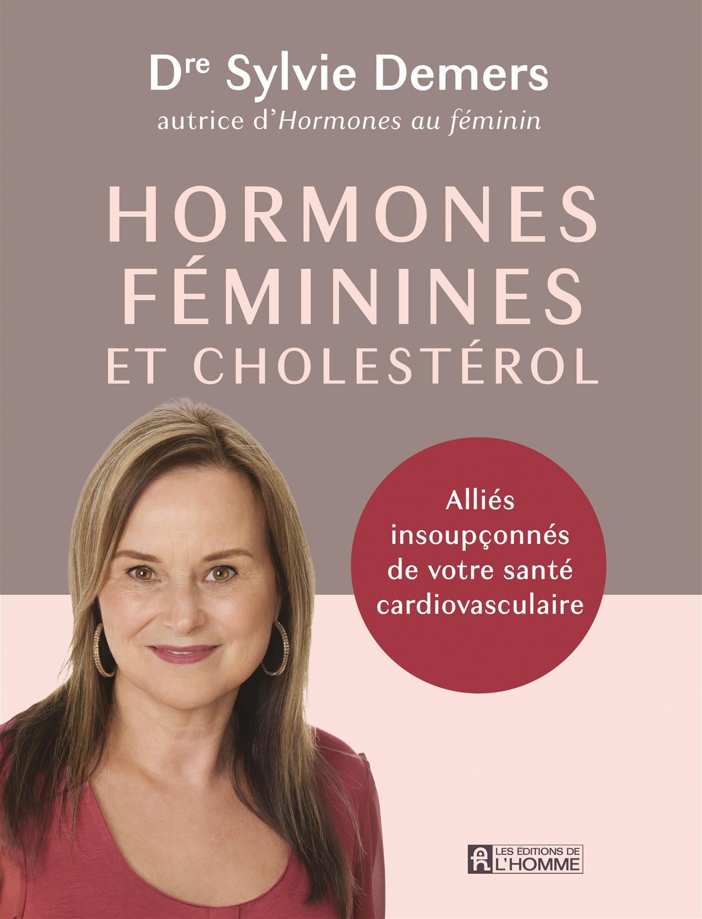 Couverture du livre de Hormones féminines et cholestérol - papier format
