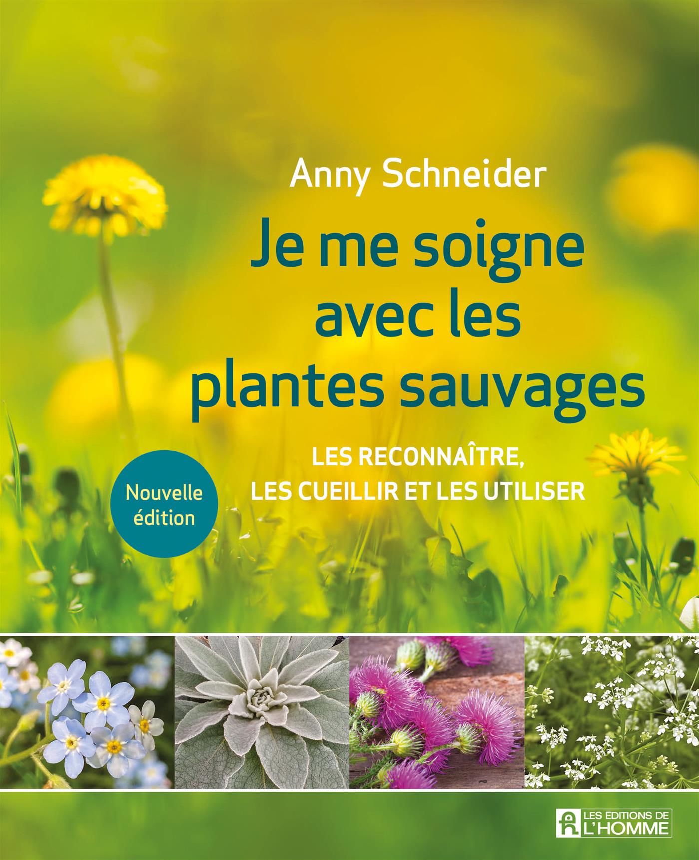 Couverture du livre de Je me soigne avec les plantes sauvages - papier format