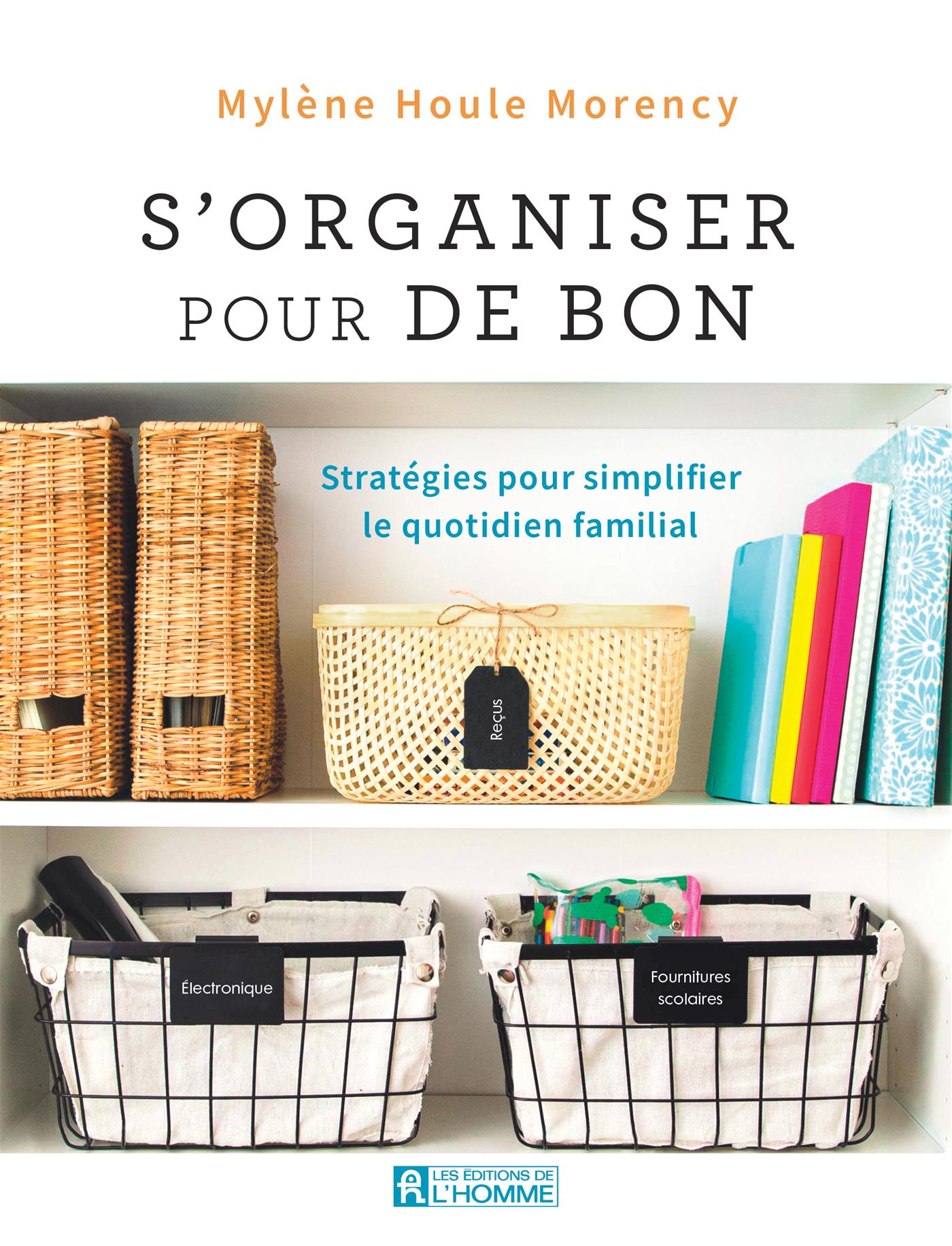 Couverture du livre de S'organiser pour de bon - papier format