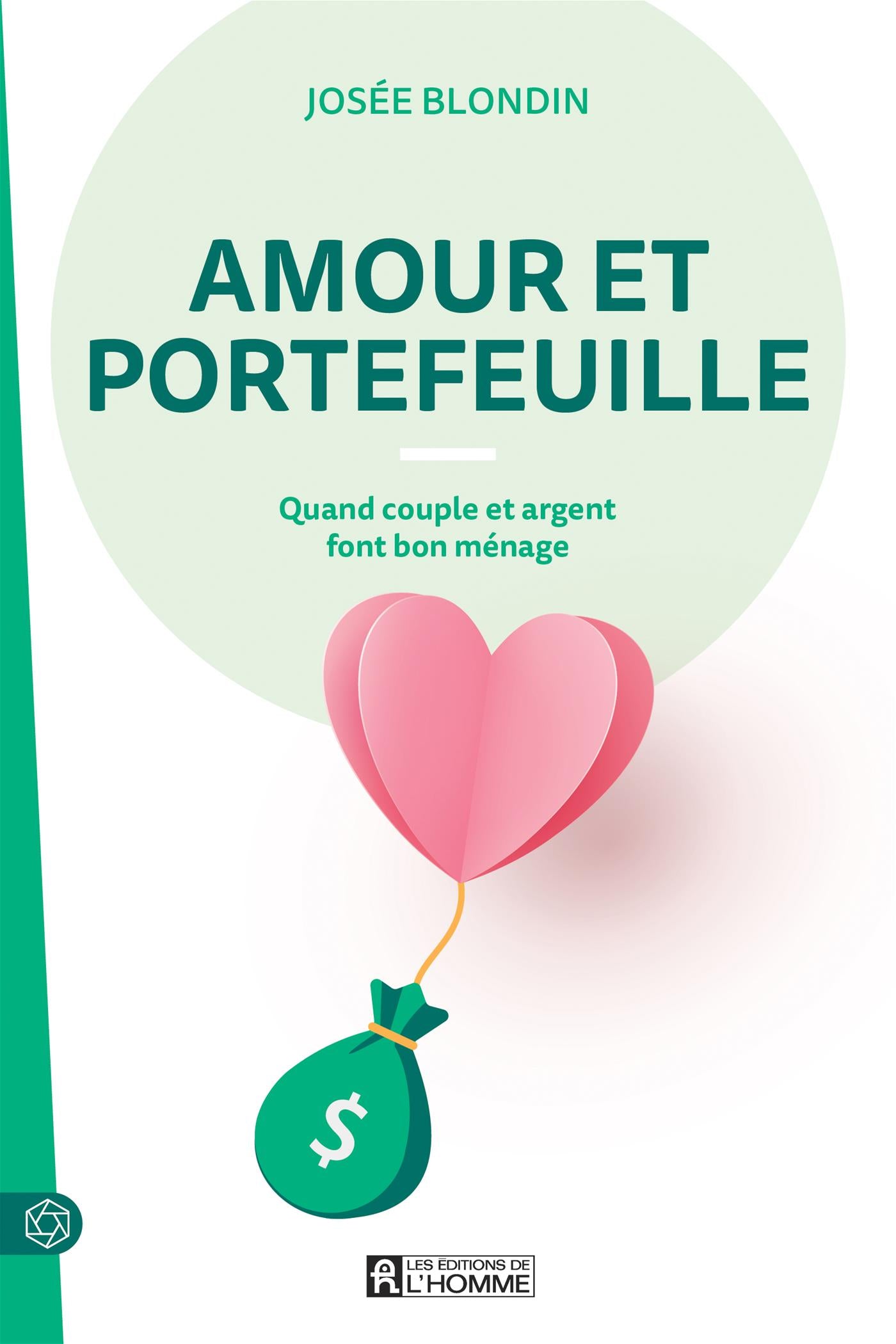 Couverture du livre de Amour et portefeuille - papier format