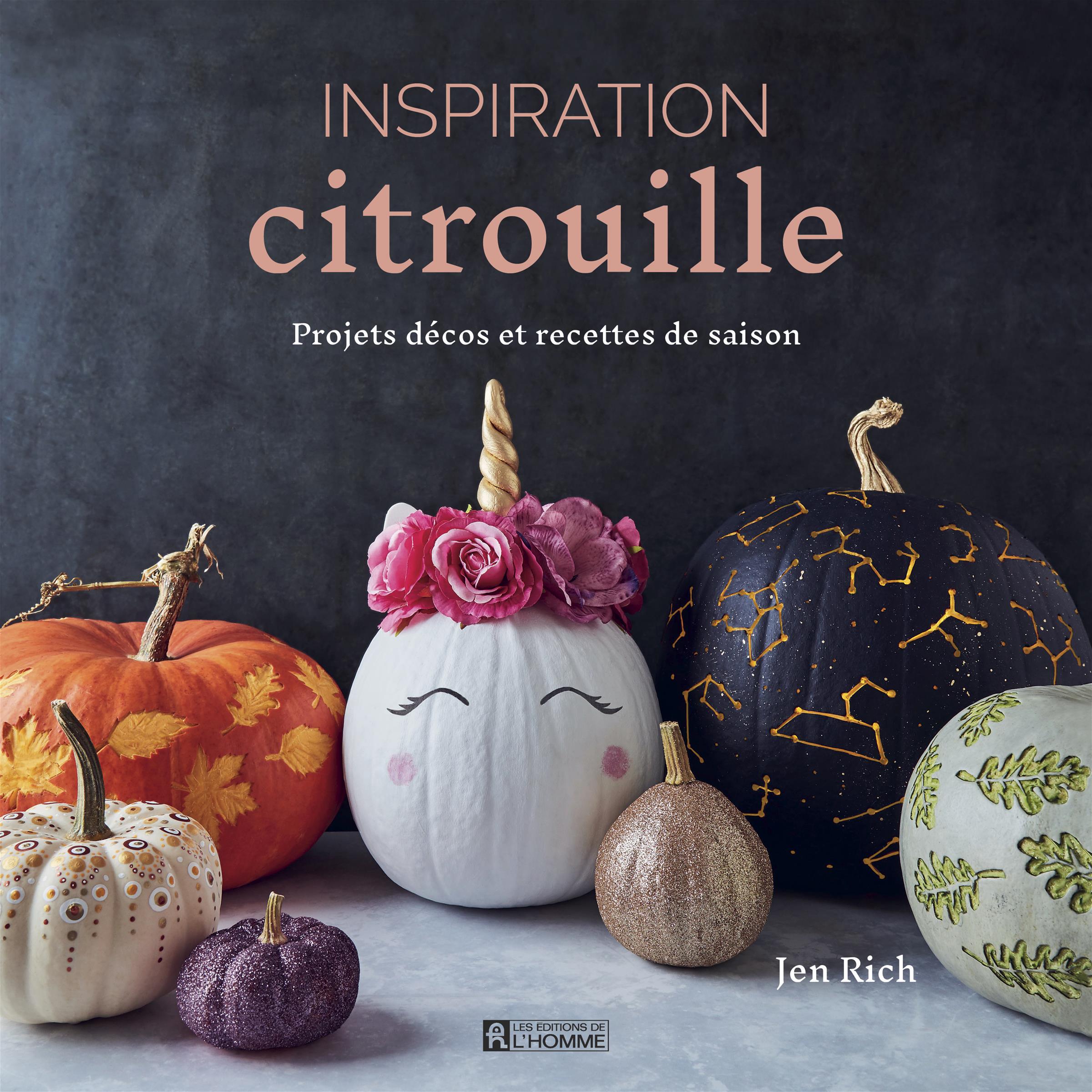 Couverture du livre de Inspiration citrouille - papier format