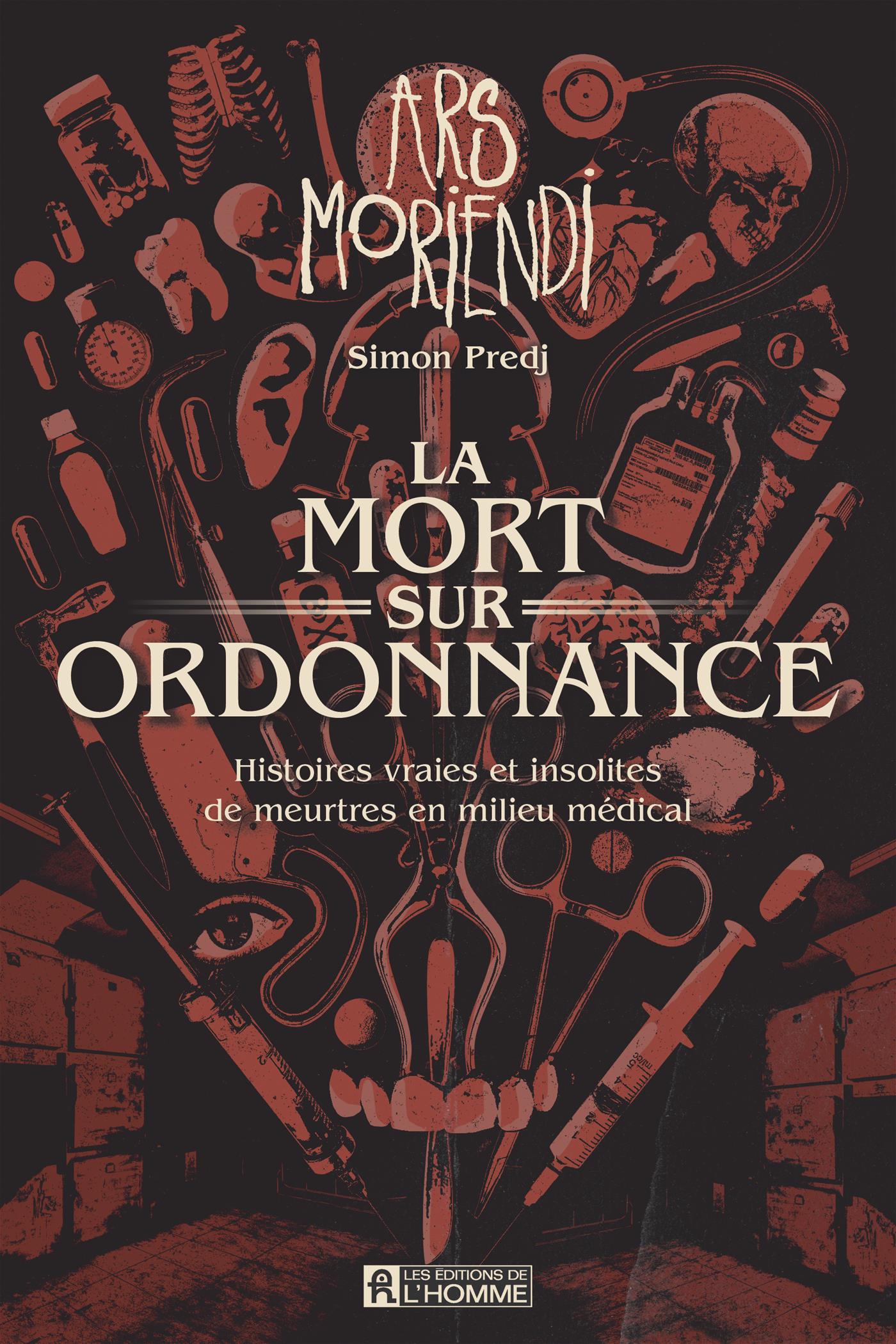 Couverture du livre de La mort sur ordonnance - papier format
