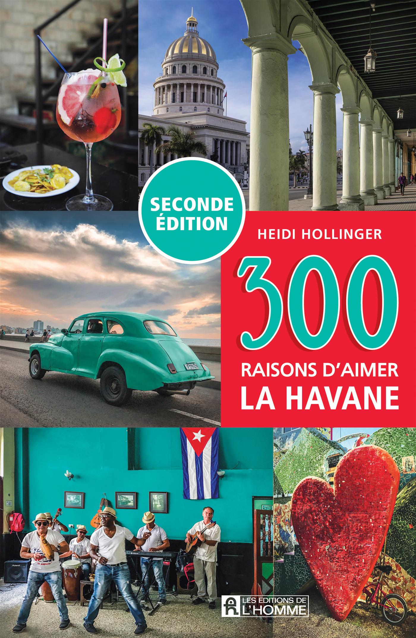 Couverture du livre de 300 raisons d'aimer la Havane - papier format