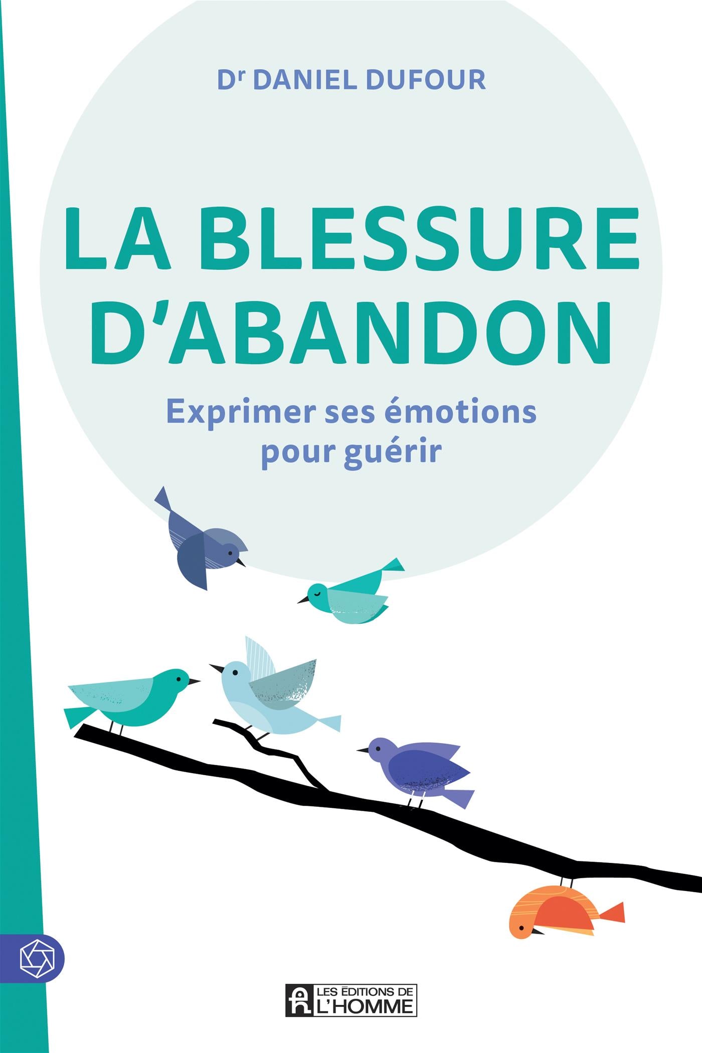 Couverture du livre de La blessure d'abandon - papier format