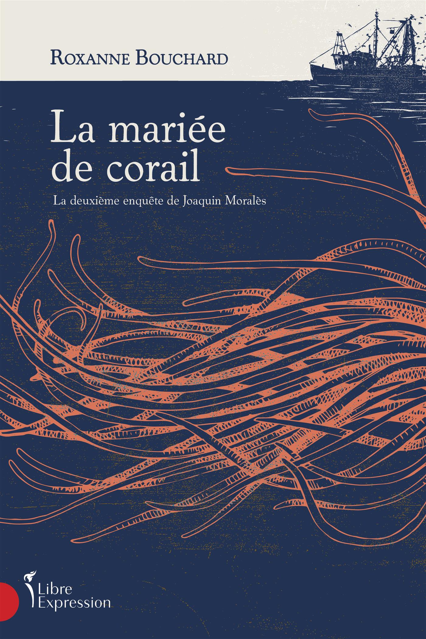 Couverture du livre de La mariée de corail : la deuxième enquête de Joaquin Moralès - papier format
