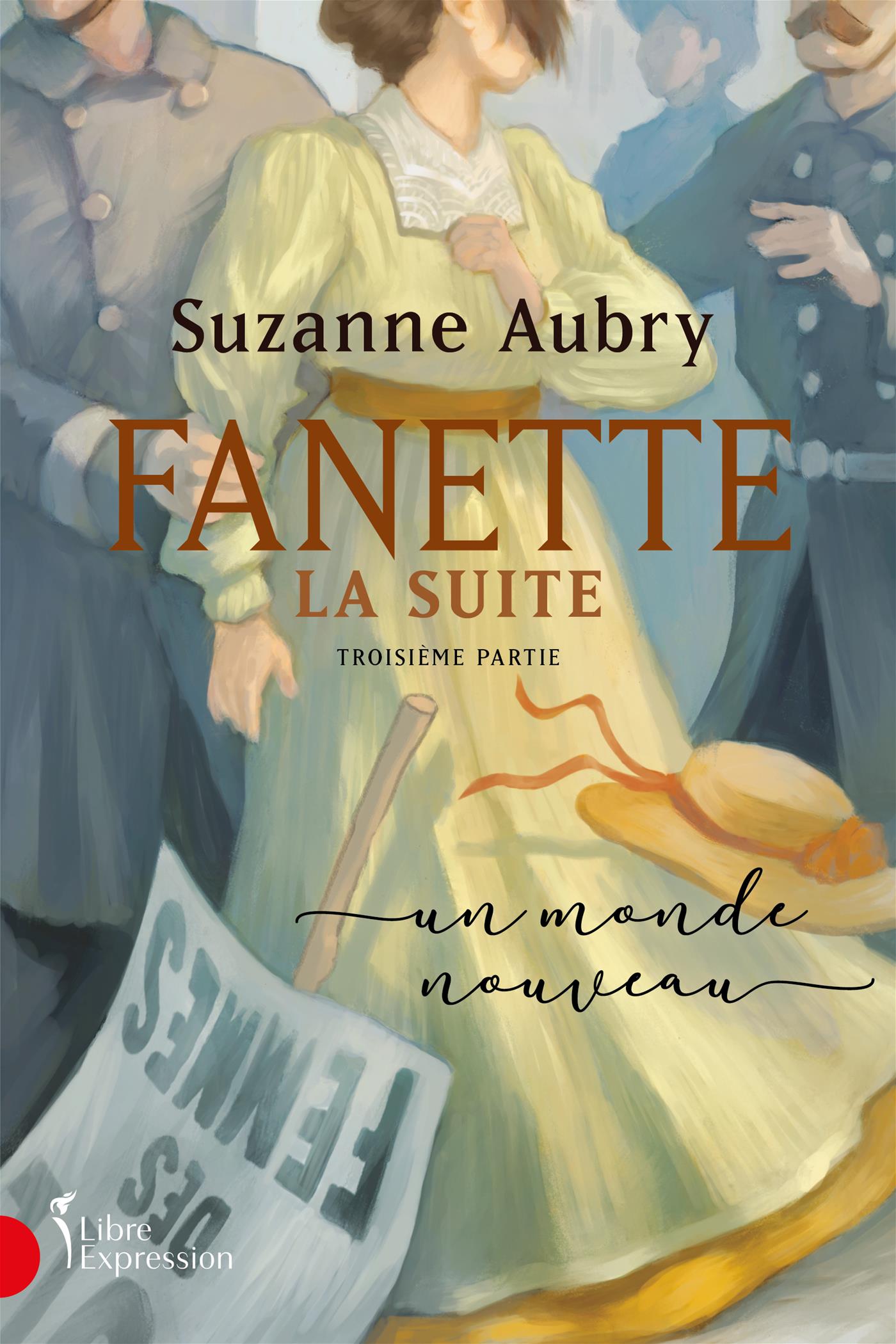 Couverture du livre de Fanette : la suite, troisième partie: Un monde nouveau - papier format