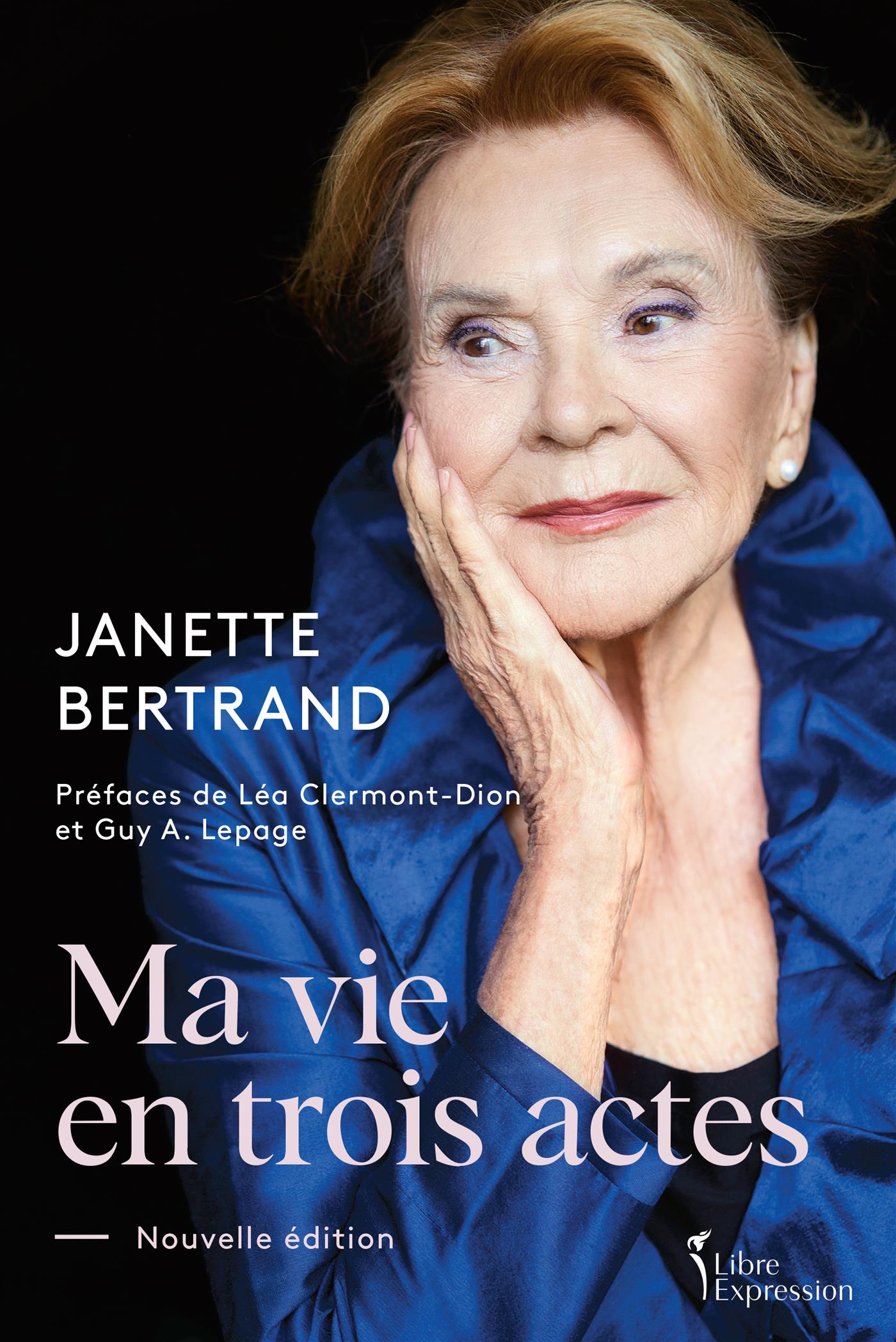 Couverture du livre de Ma vie en 3 actes - Nouvelle édition - papier format