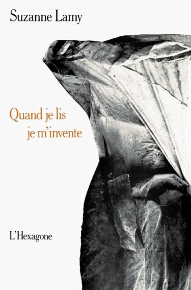 Couverture du livre de Quand je lis je m'invente - papier format