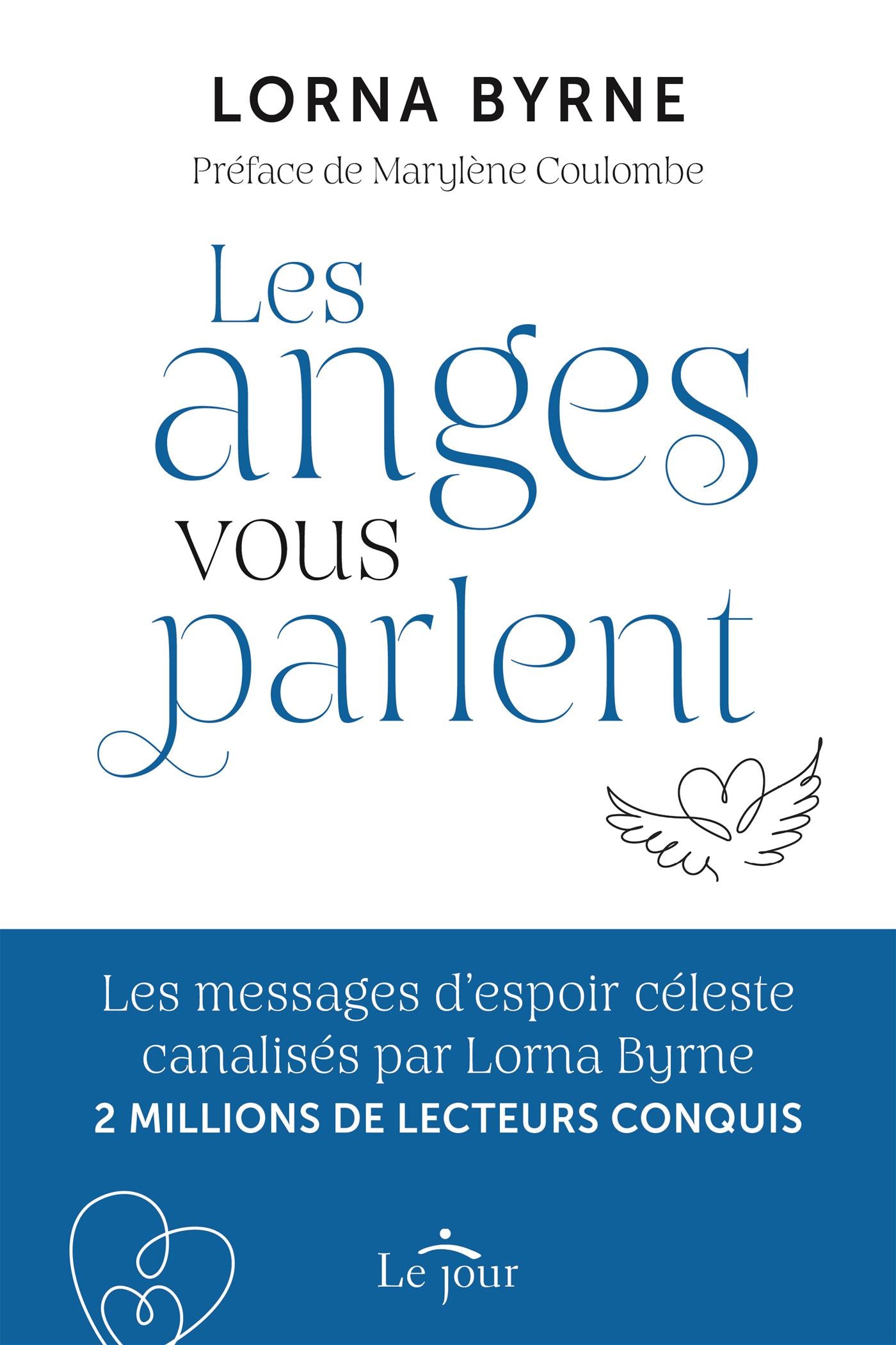 Couverture du livre de Les anges vous parlent - papier format