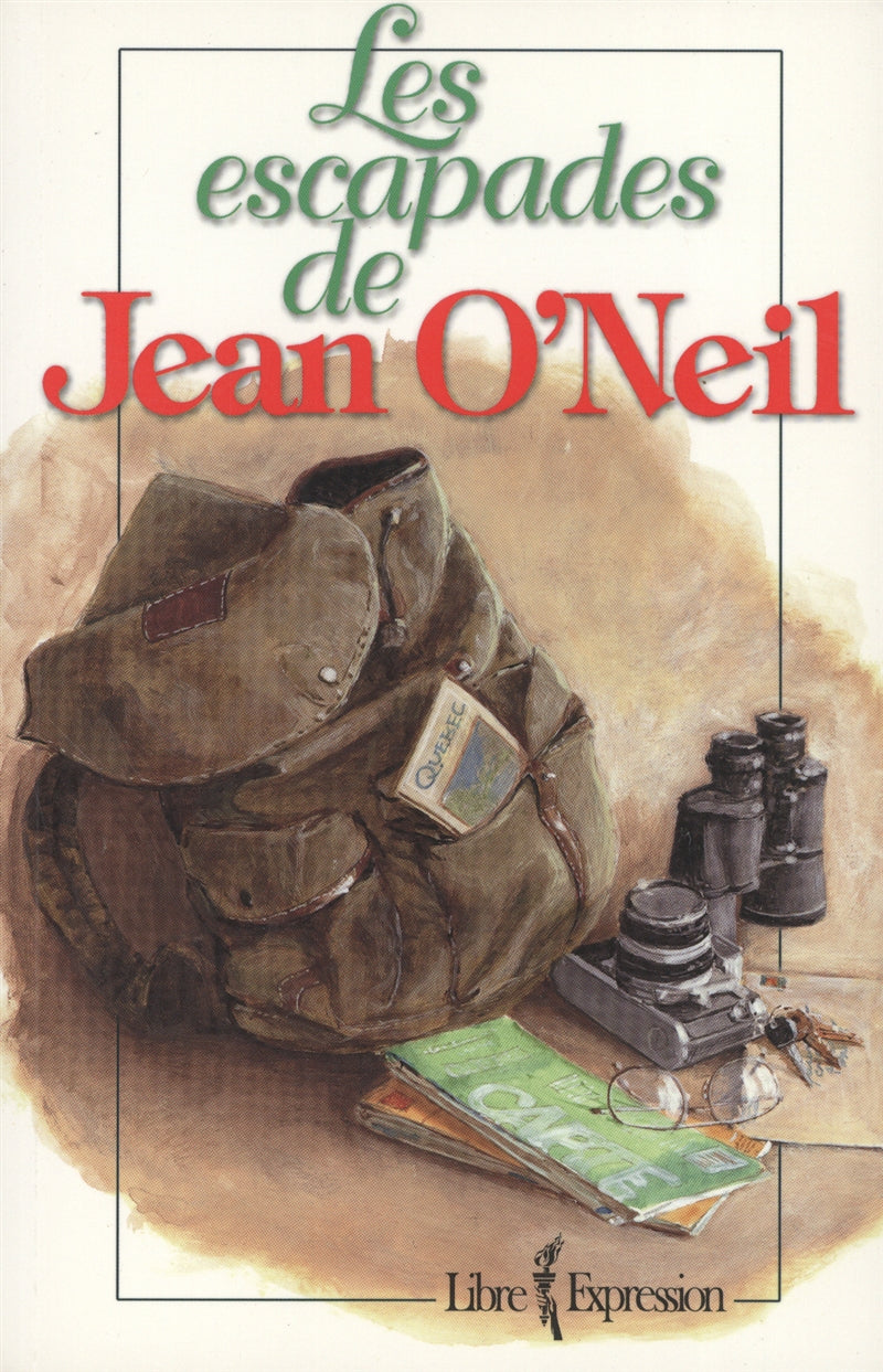 Couverture du livre de Les escapades de Jean O'Neil - papier format
