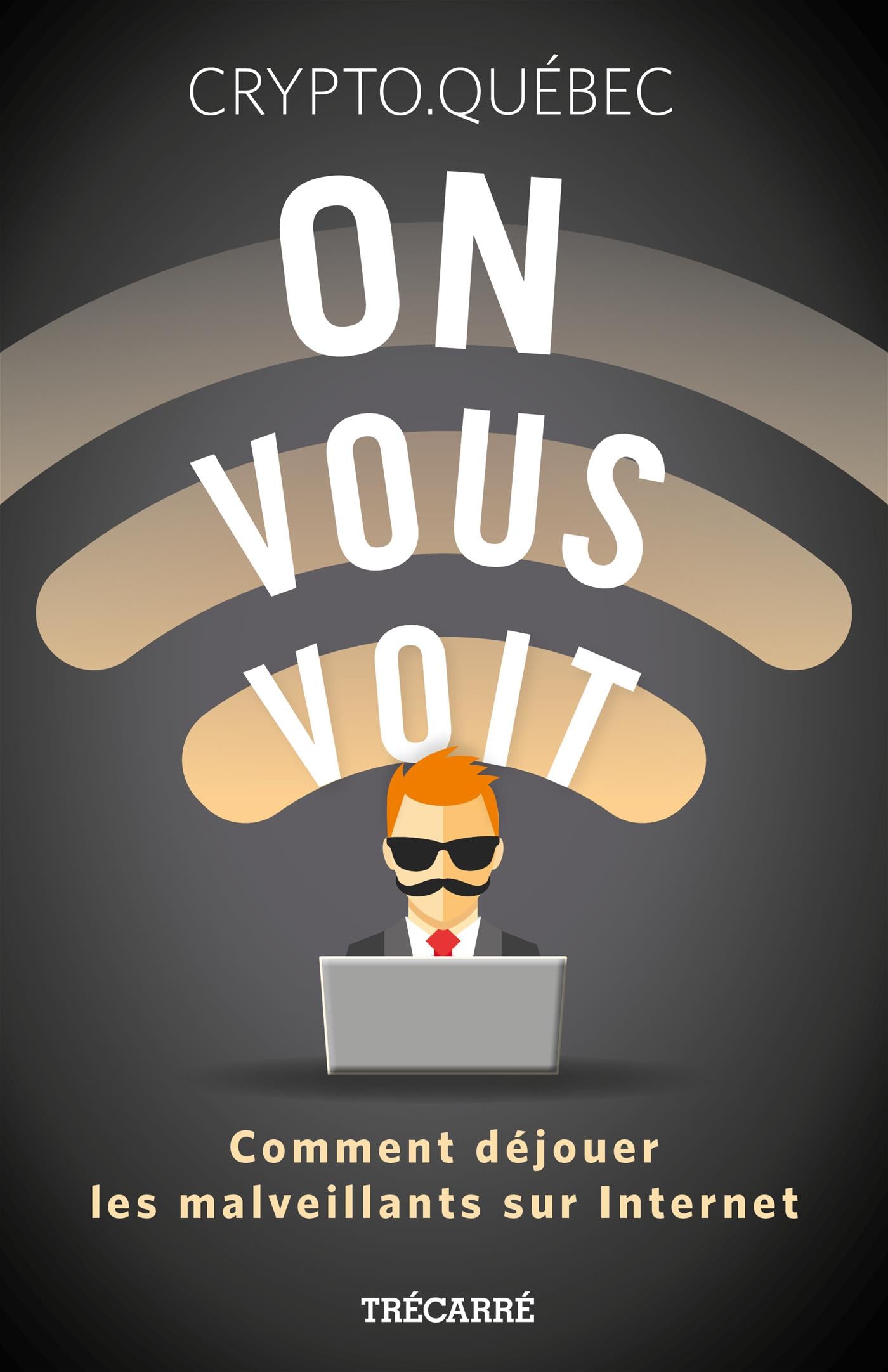 Couverture du livre de On vous voit : comment déjouer les malveillants sur Internet - papier format