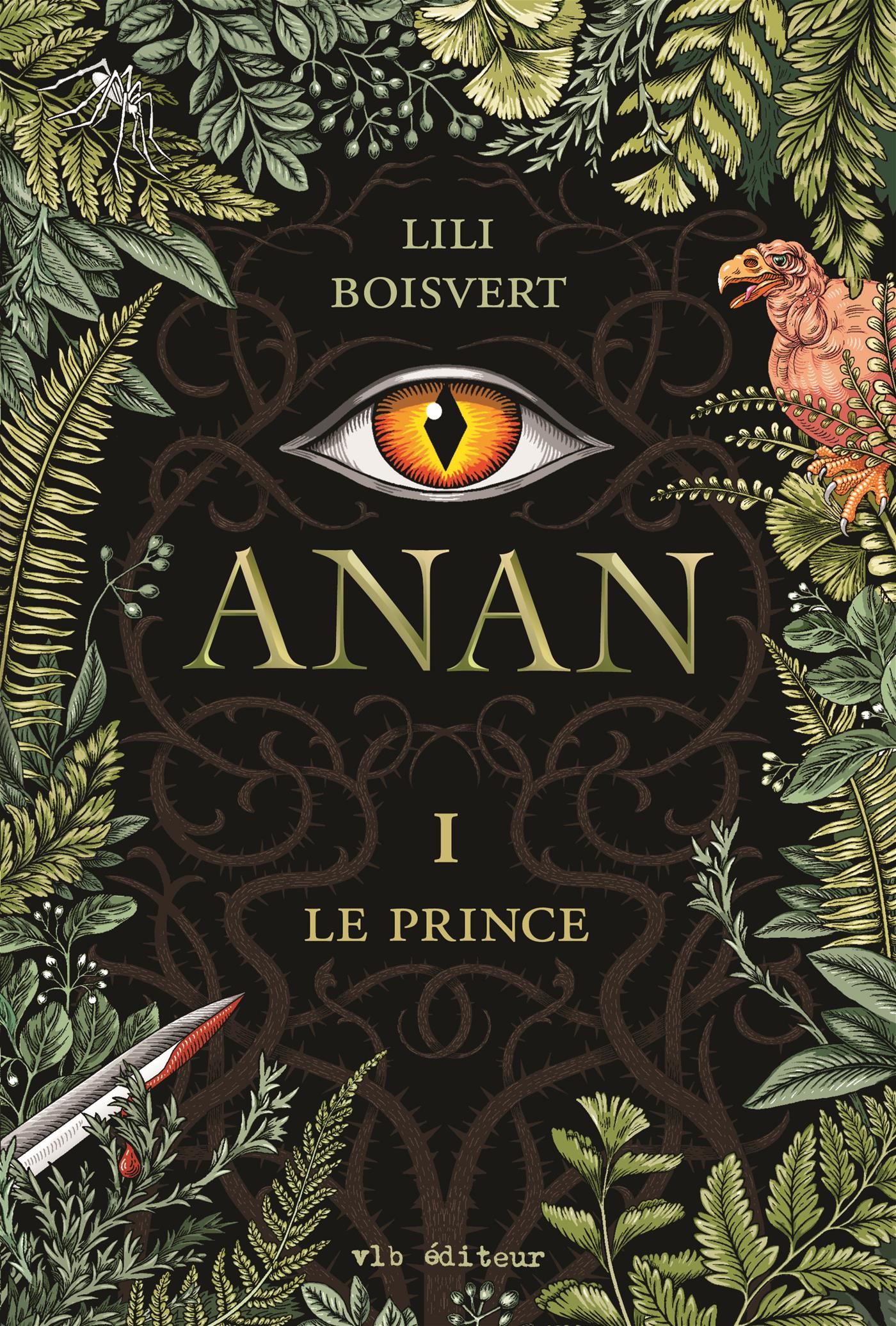 Couverture du livre de Anan I - Le prince - papier format