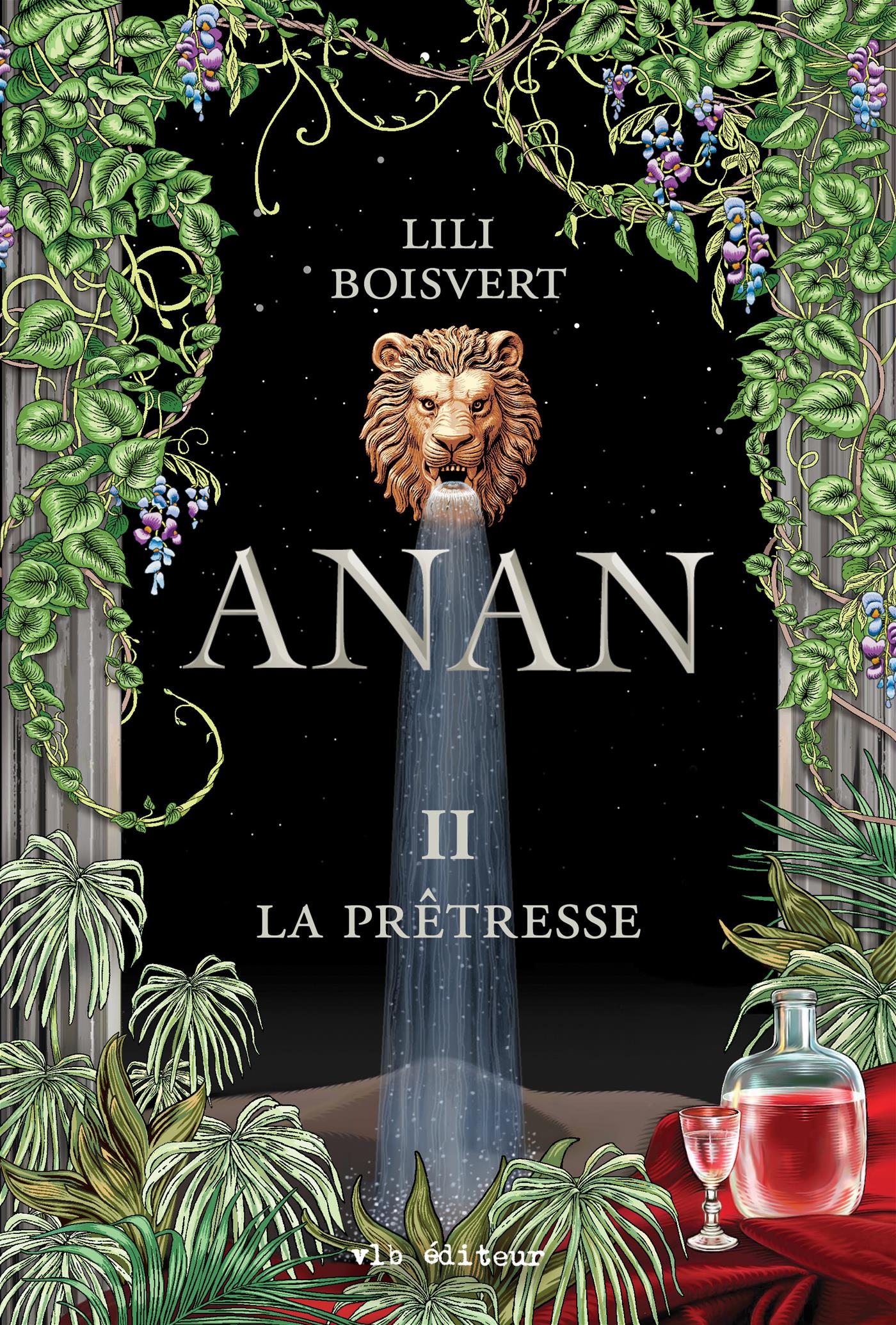Couverture du livre de Anan II - La Prêtresse - papier format