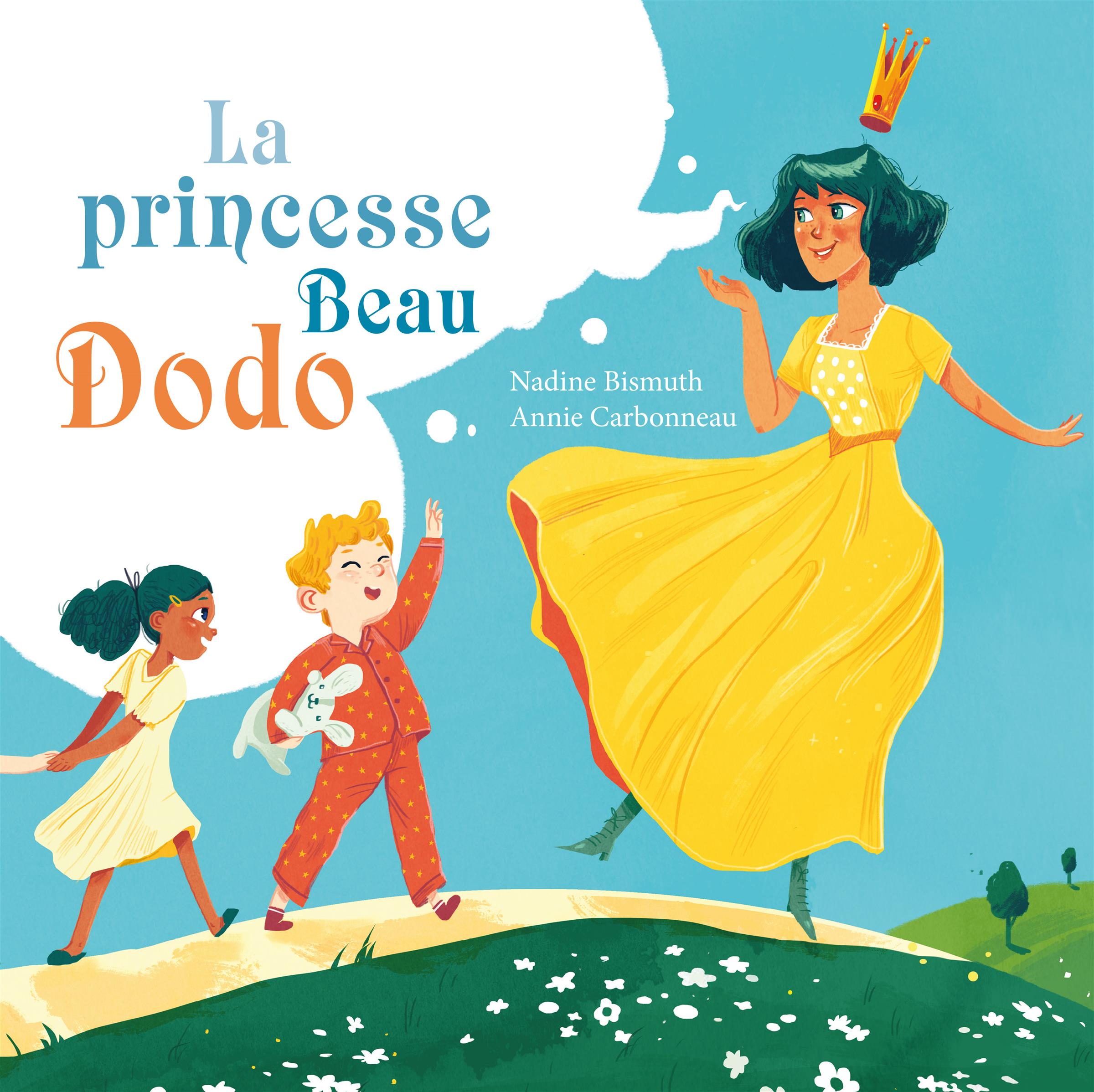 Couverture du livre de La princesse beau dodo - papier format