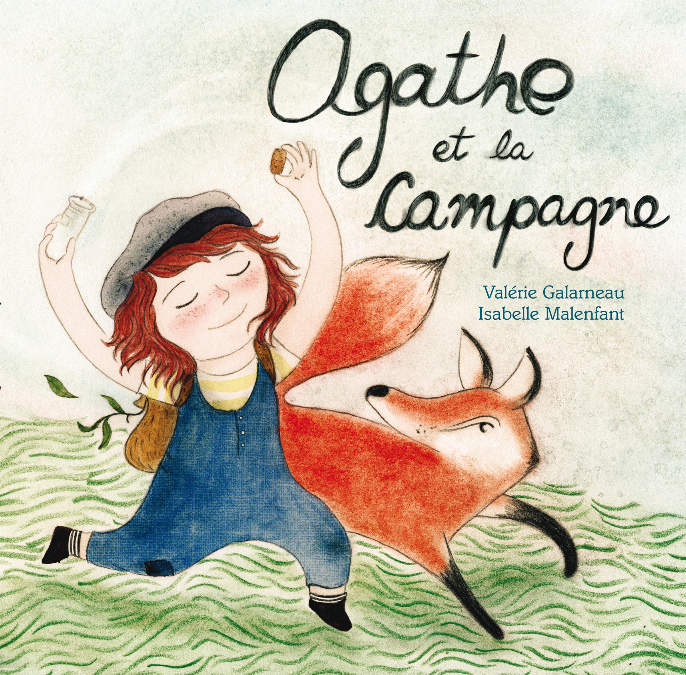 Couverture du livre de Agathe et la campagne - papier format