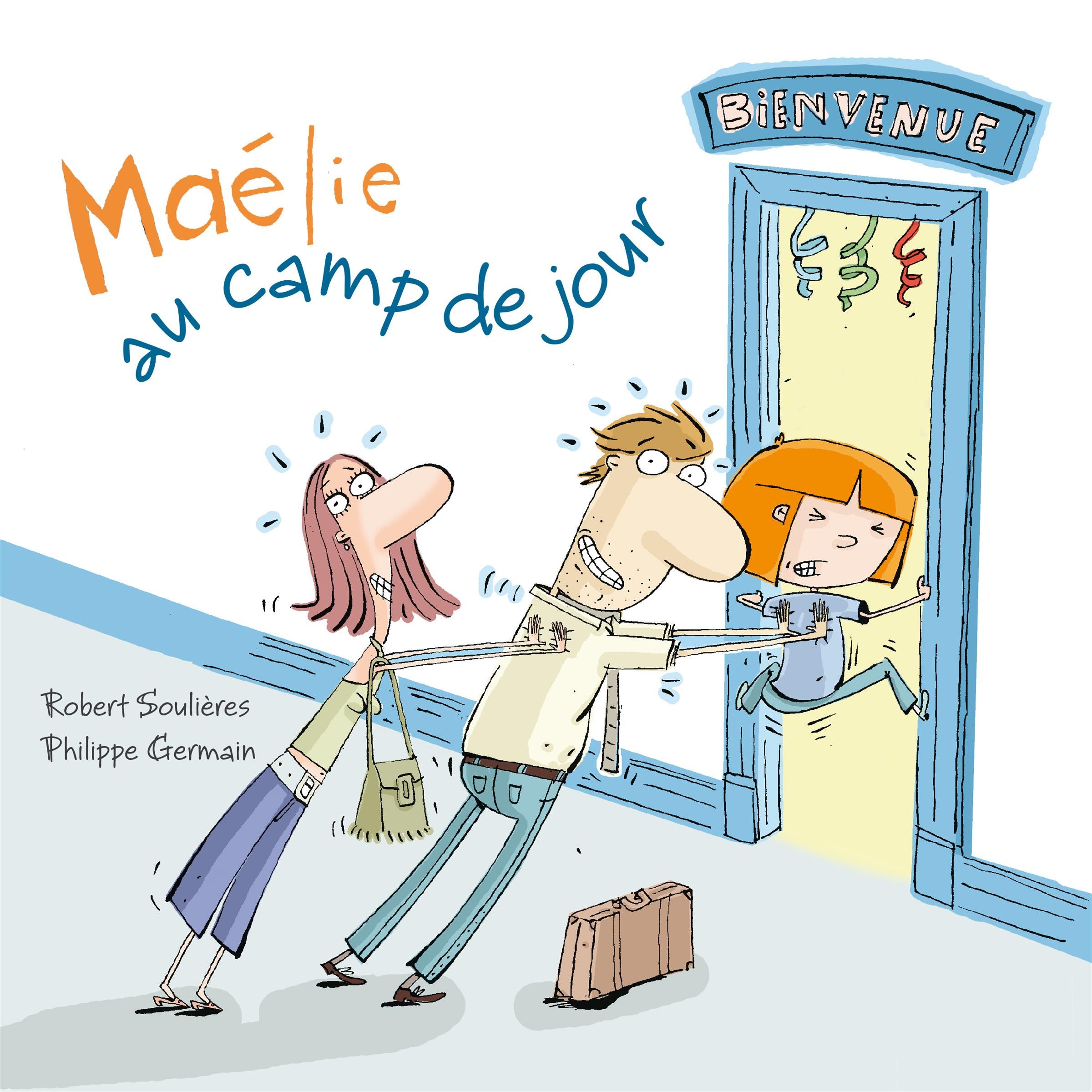 Couverture du livre de Maélie au camp de jour - papier format