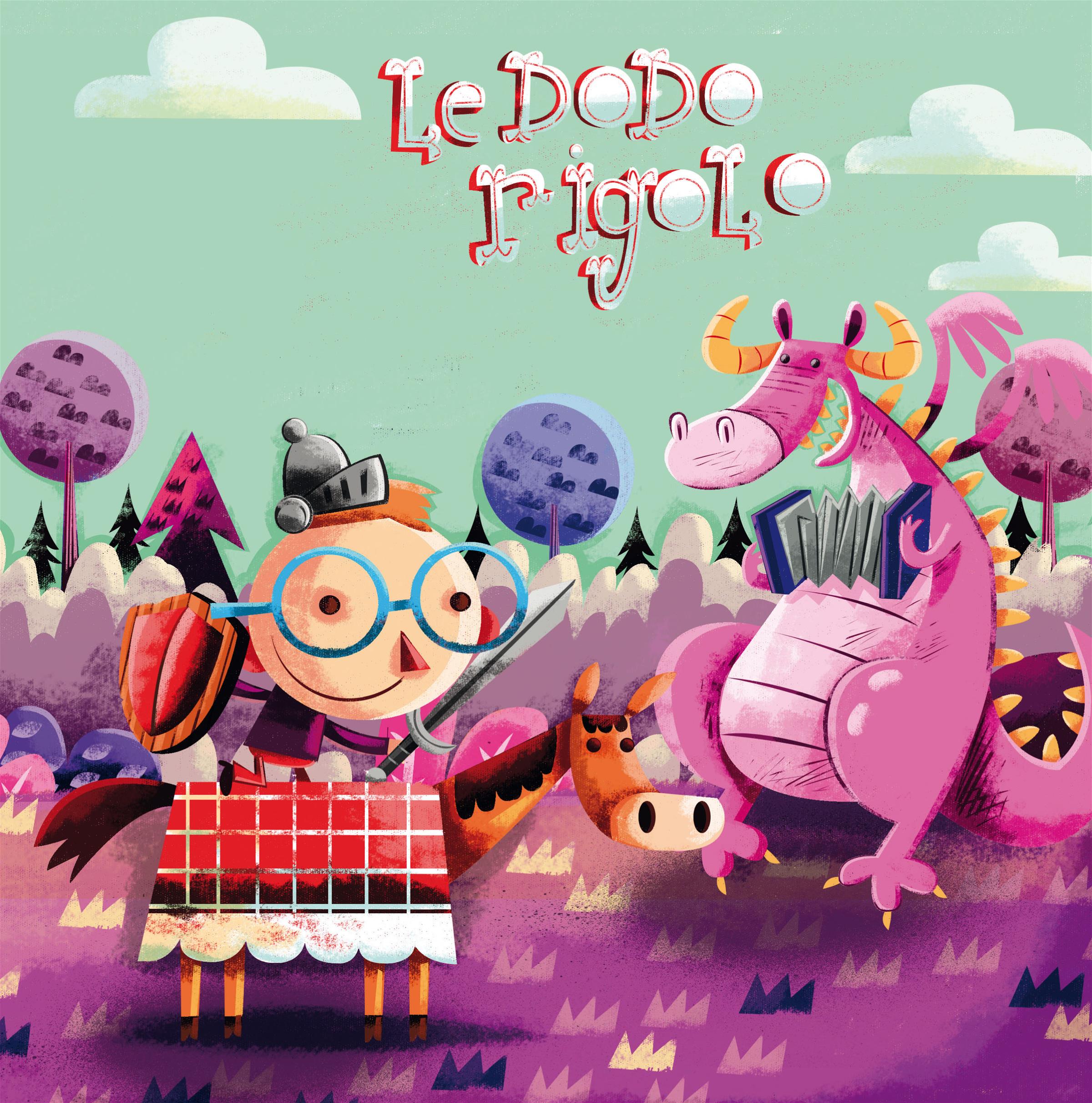 Couverture du livre de Le dodo rigolo - papier format