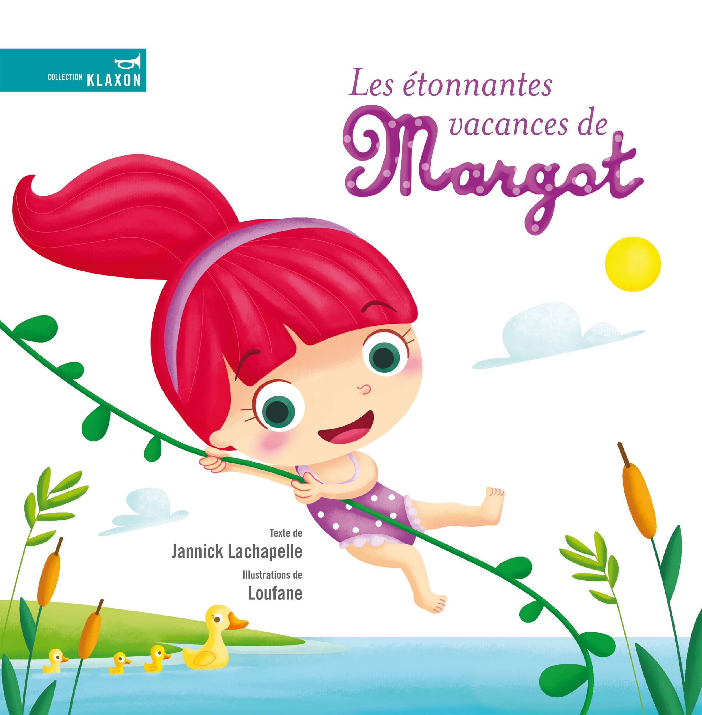Couverture du livre de Les étonnantes vacances de Margot - papier format
