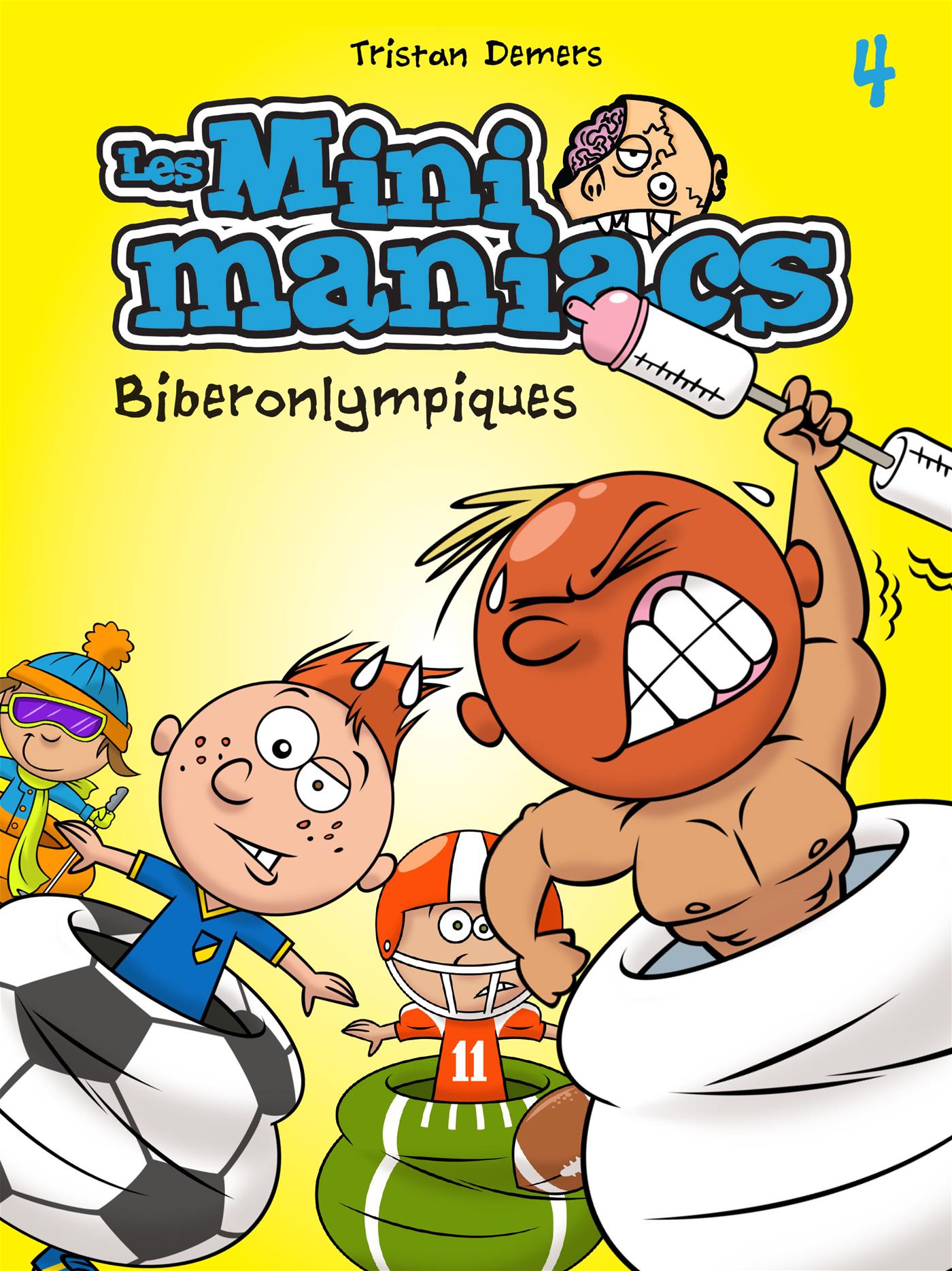 Couverture du livre de Biberonlympiques - papier format