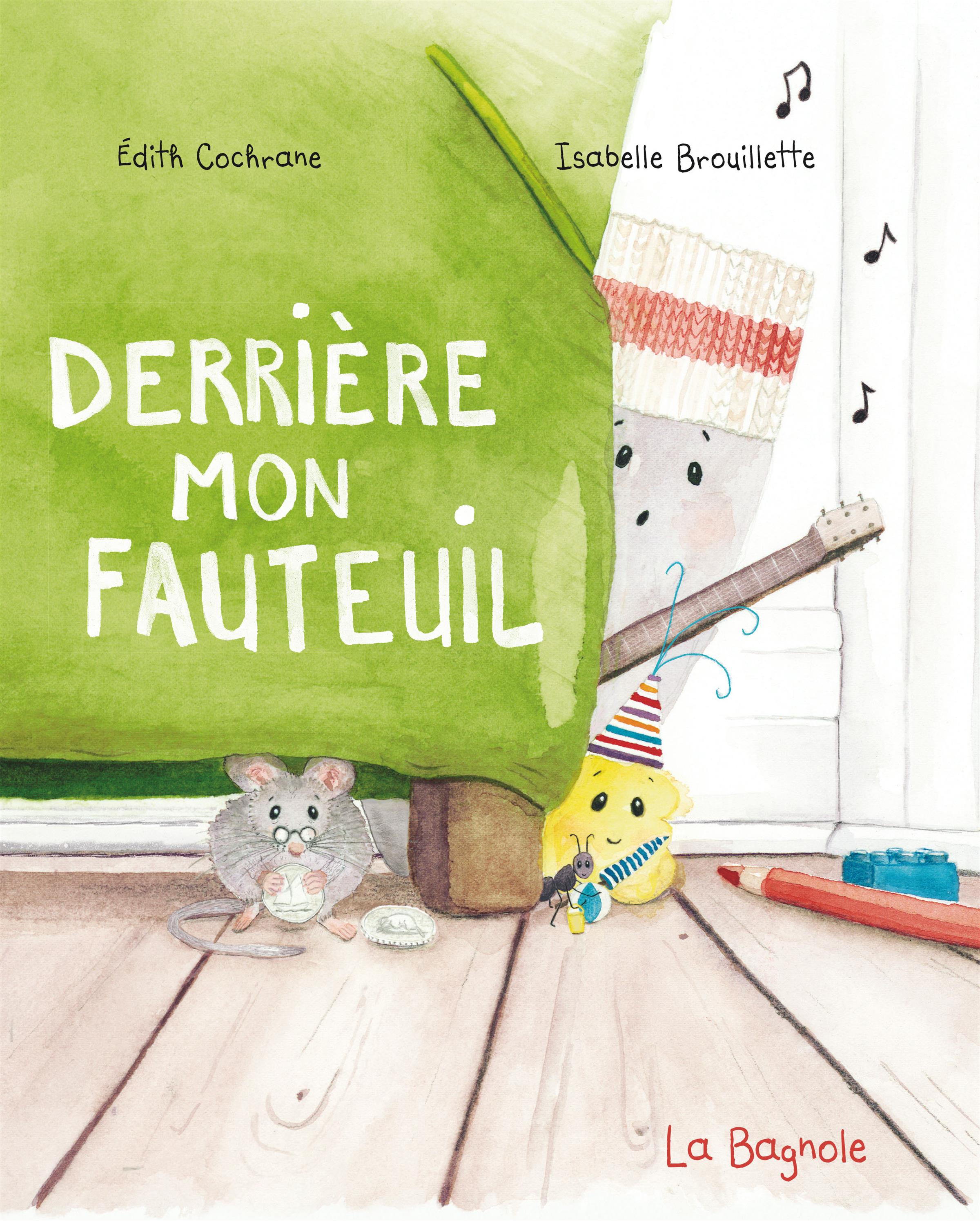 Couverture du livre de Derrière mon fauteuil - papier format