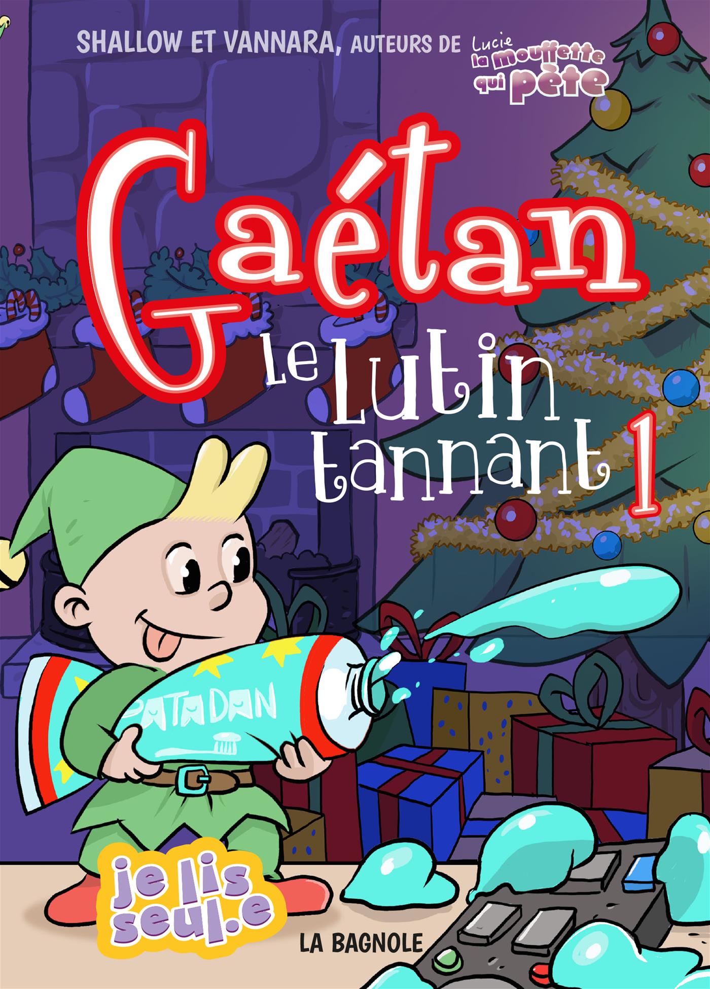 Couverture du livre de Gaétan le lutin tannant - Tome 1 - papier format