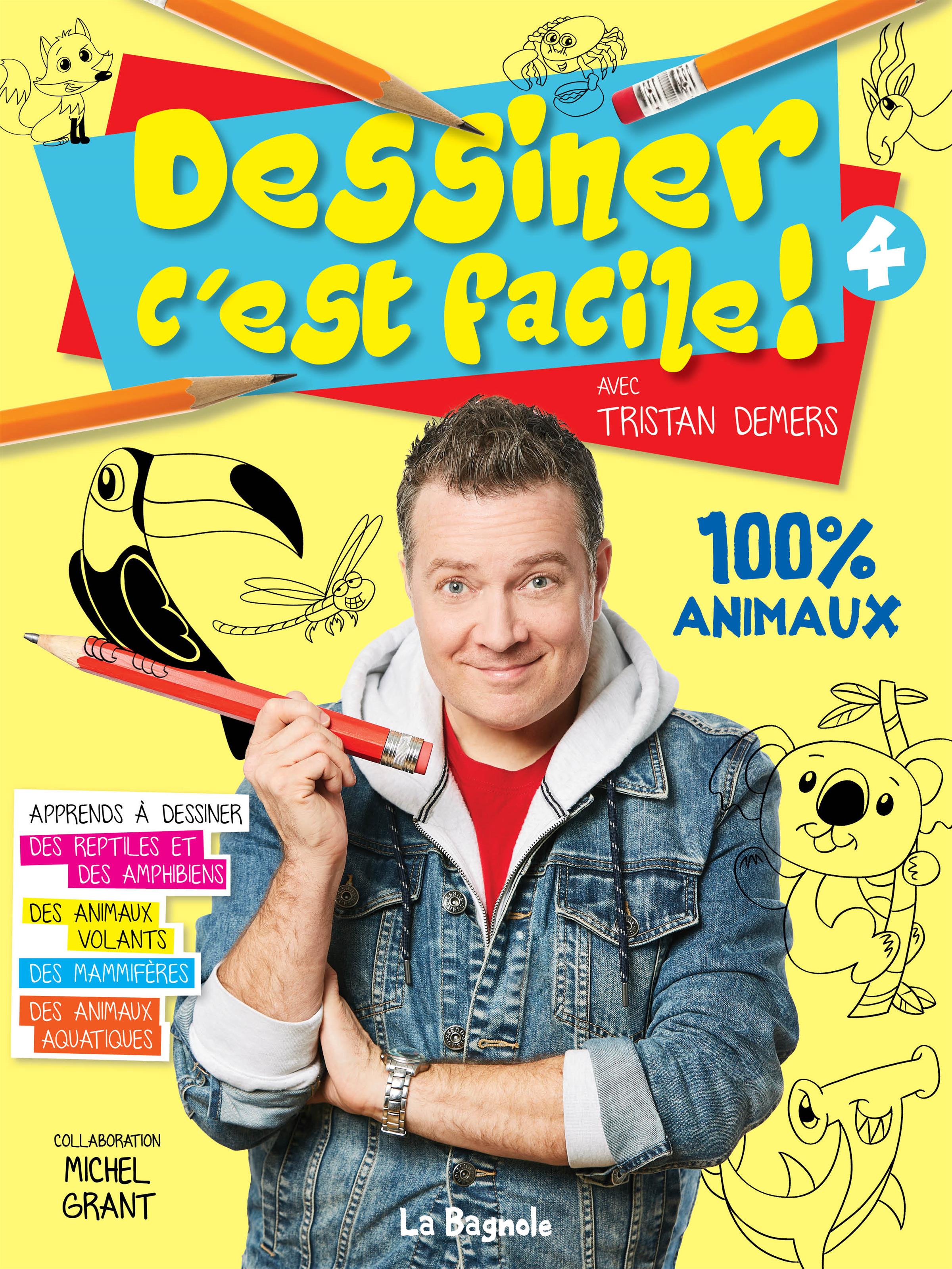 Couverture du livre de Dessiner c'est facile ! - papier format