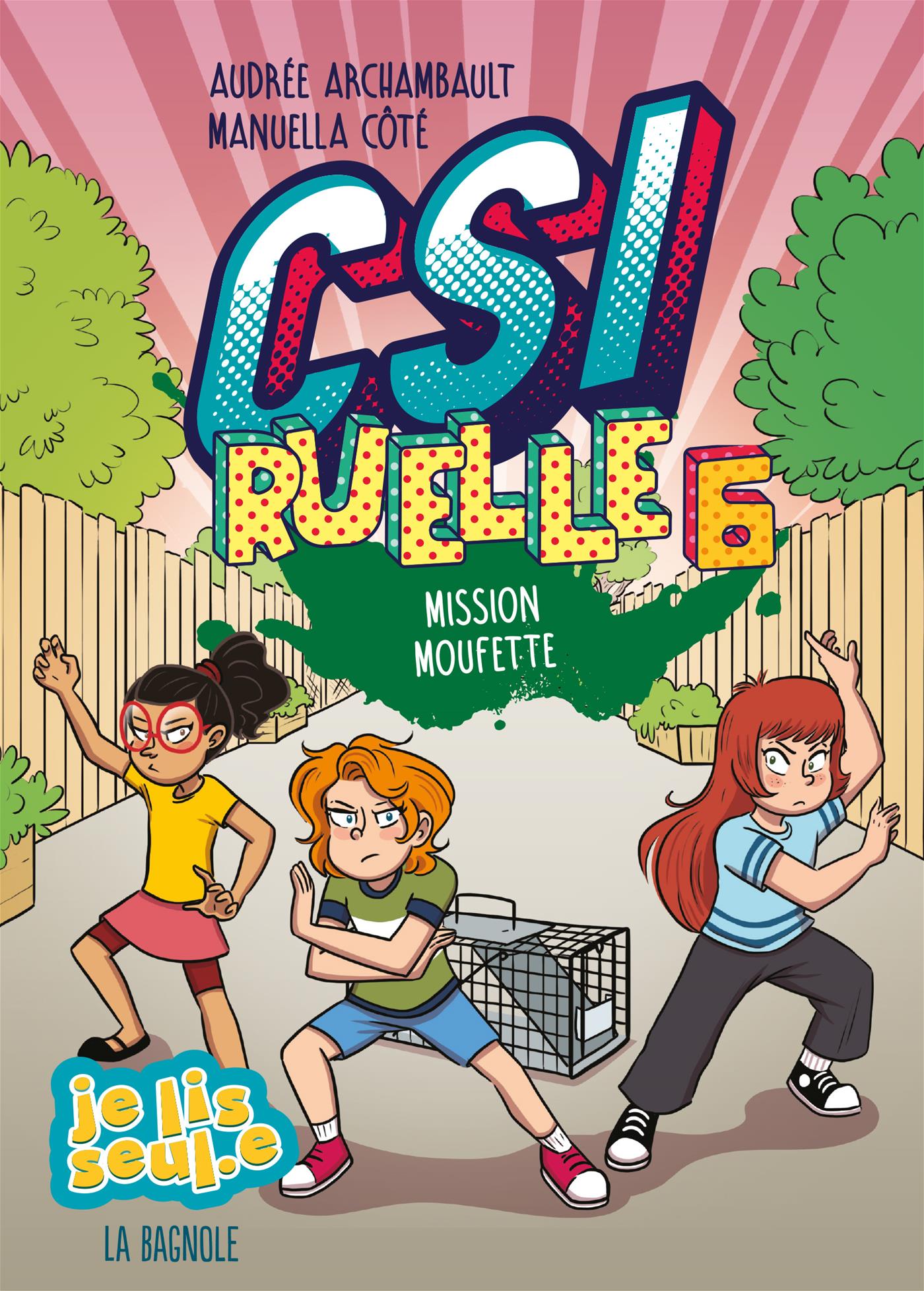 Couverture du livre de CSI Ruelle 6 - papier format