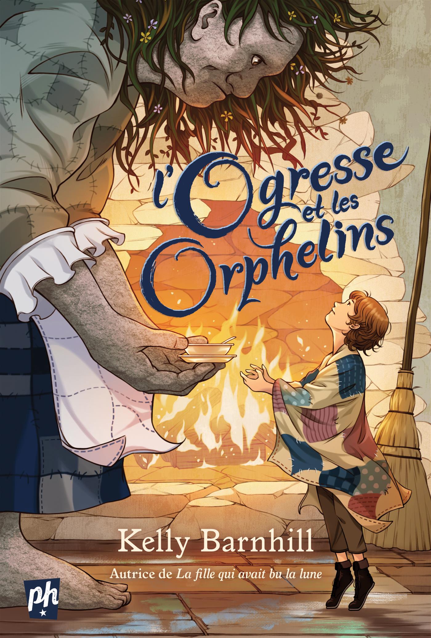 Couverture du livre de L'Ogresse et les orphelins - papier format