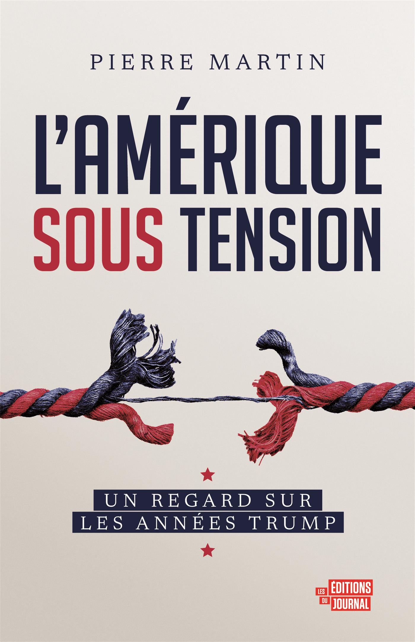 Couverture du livre de L'Amérique sous tension - papier format