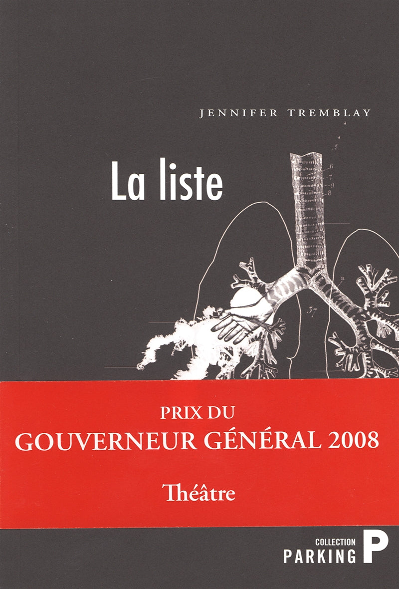 Couverture du livre de La Liste - papier format