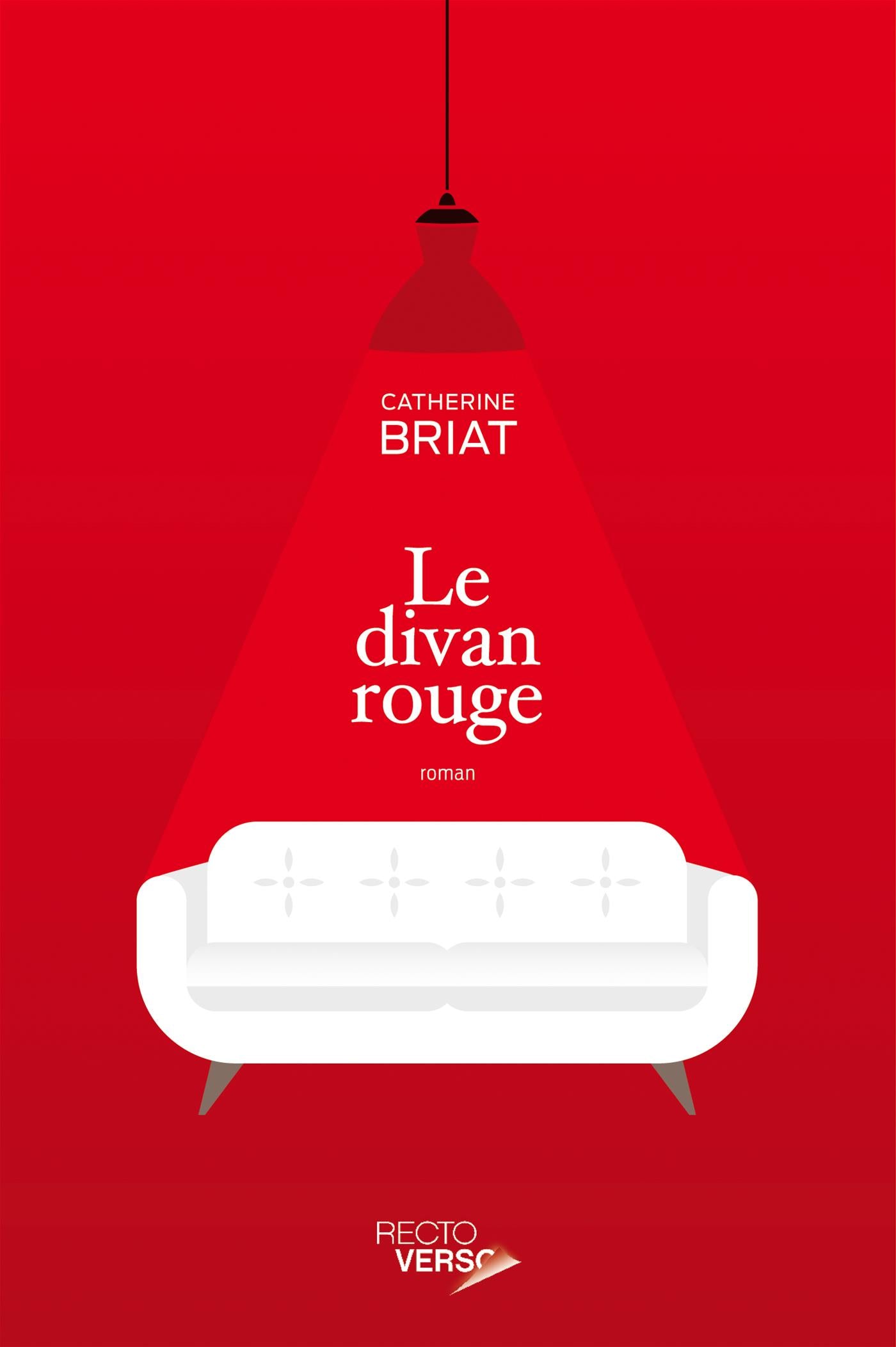 Couverture du livre de Le divan rouge - papier format