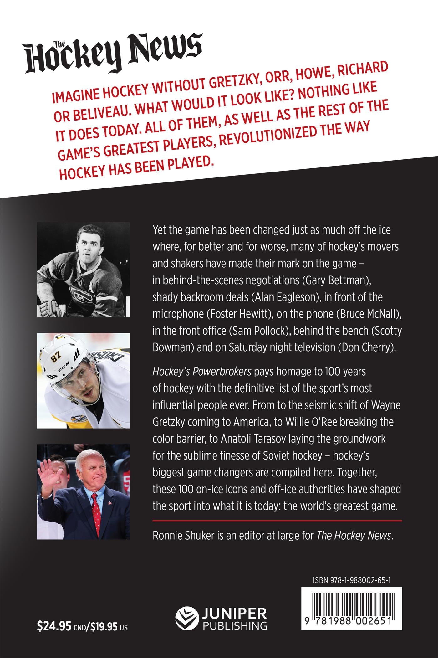 Couverture du livre de Hockey's powerbrokers - papier format