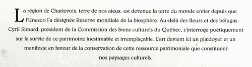 Couverture du livre de Charlevoix - papier format