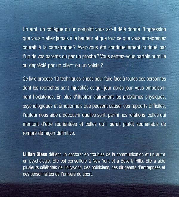Couverture du livre de Ces gens qui vous empoisonnent l'existence - papier format