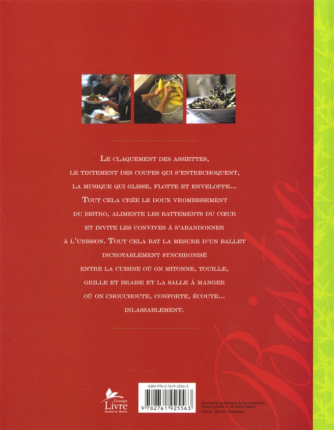 Couverture du livre de Bistro - papier format