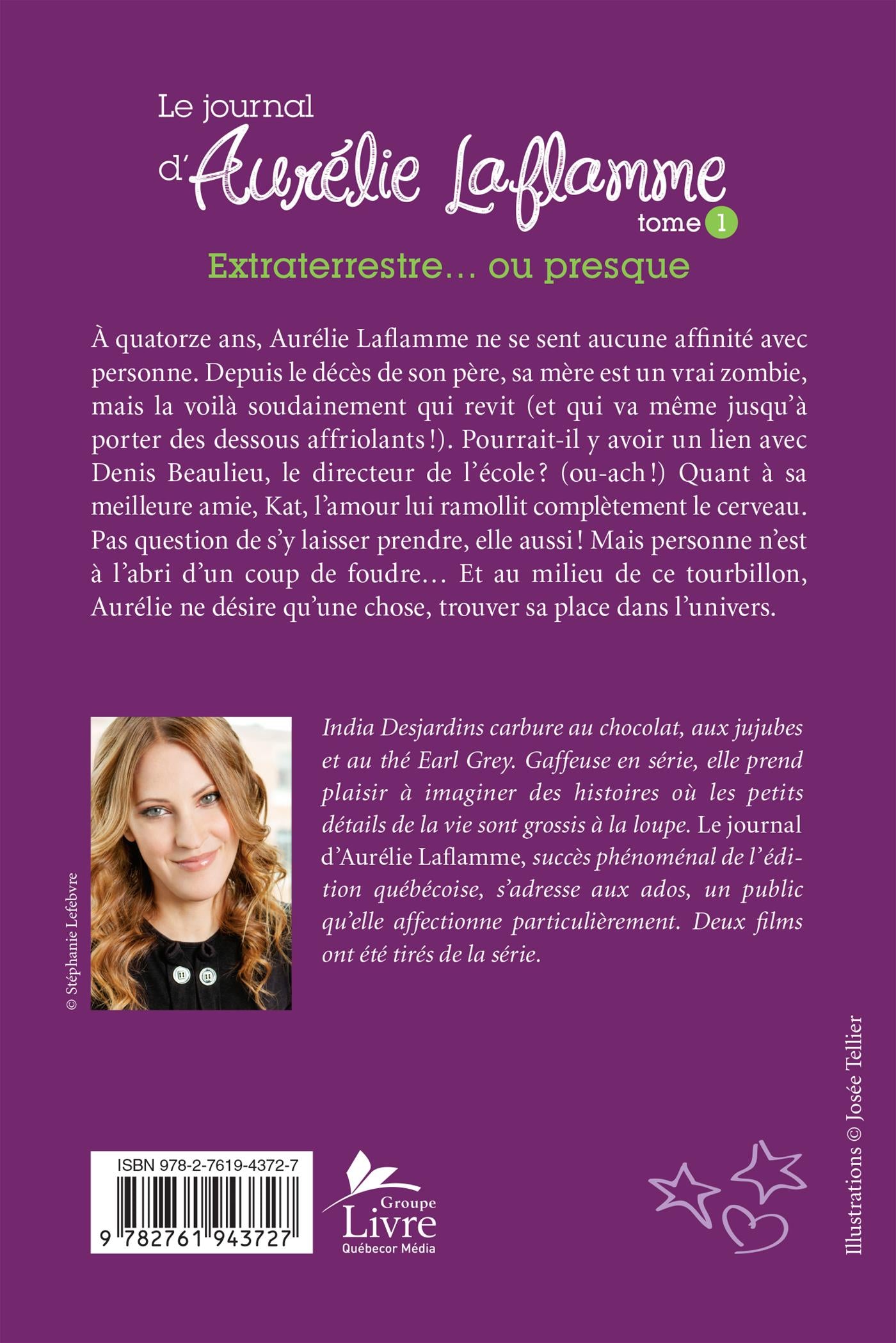 Couverture du livre de Extraterrestre... ou presque! - papier format