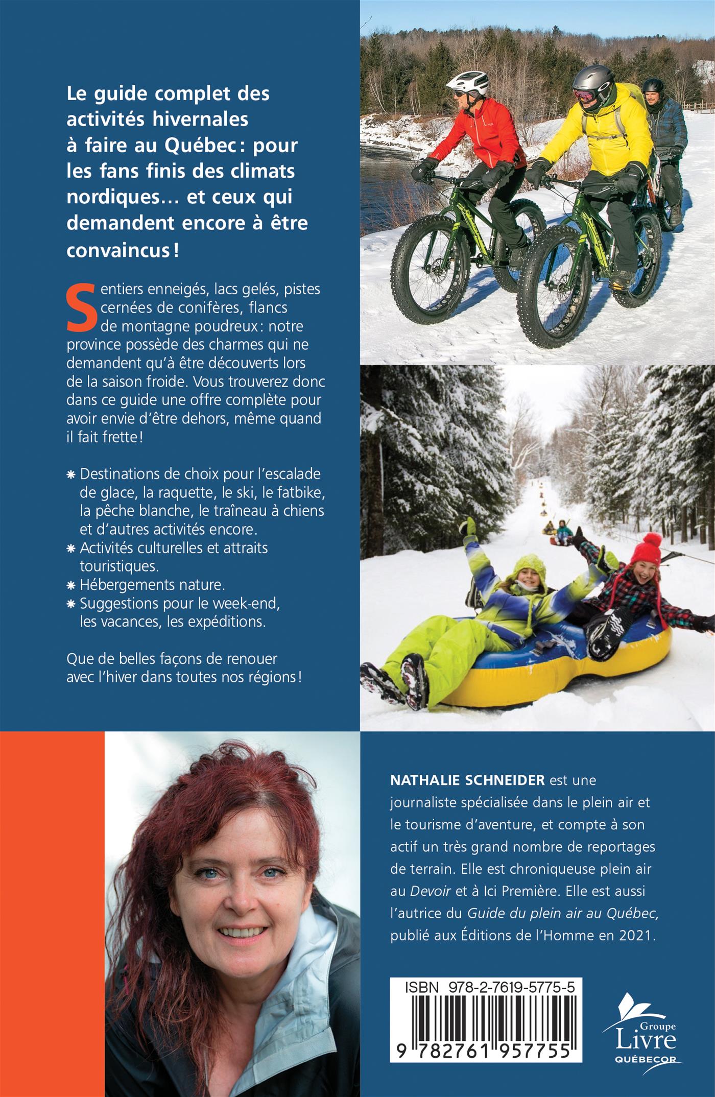 Couverture du livre de L'hiver en action! - papier format