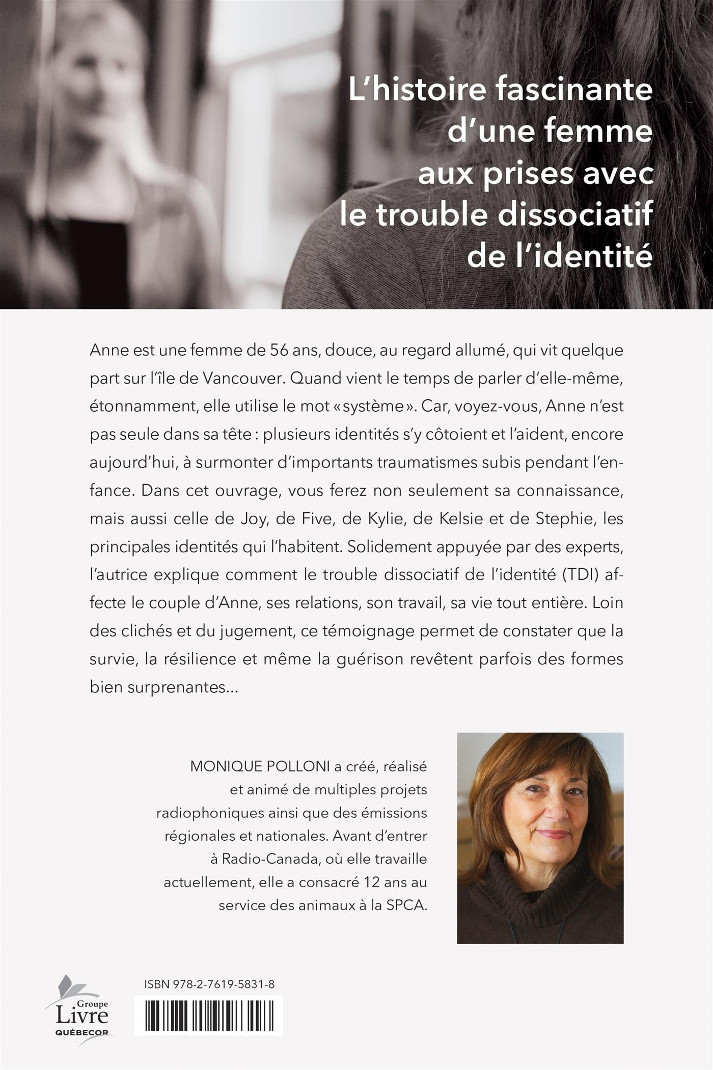 Couverture du livre de Je ne suis pas seule dans ma tête - papier format