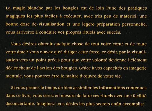Couverture du livre de 150 rituels à faire avec des bougies - 3e édition - papier format