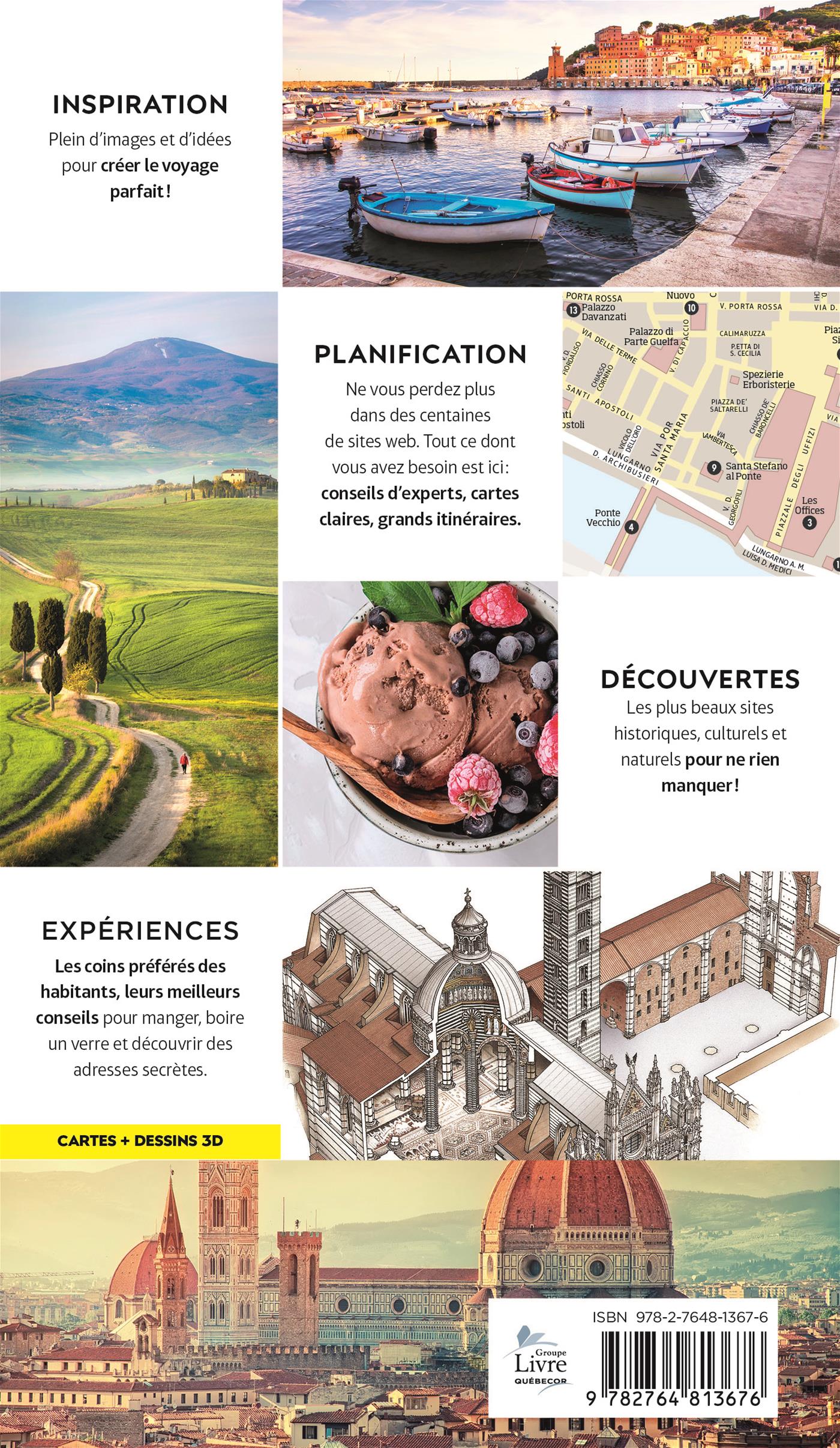 Couverture du livre de Florence et la Toscane - papier format