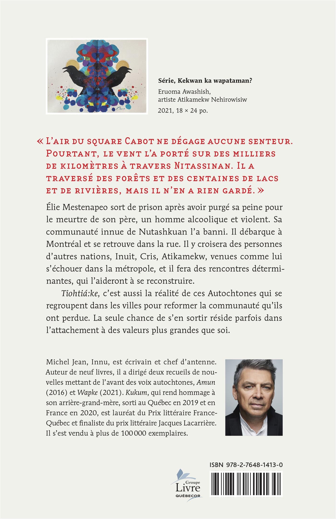 Couverture du livre de Tiohtiáke - papier format