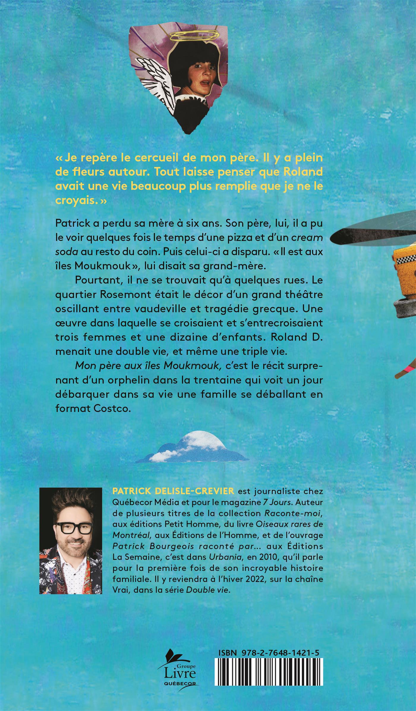 Couverture du livre de Mon père aux îles Moukmouk - papier format
