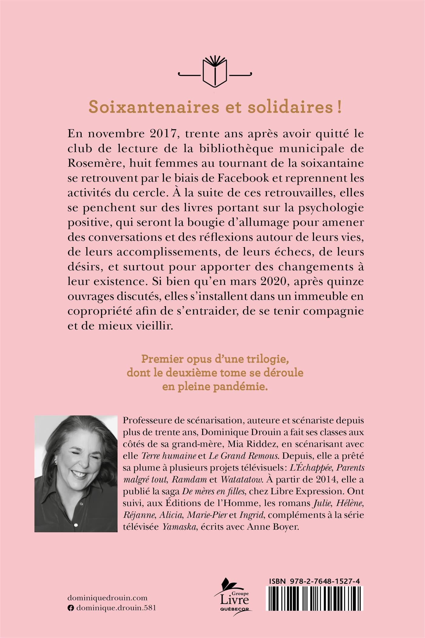 Couverture du livre de Le Club des dames d'argent tome 1 : Avant - papier format